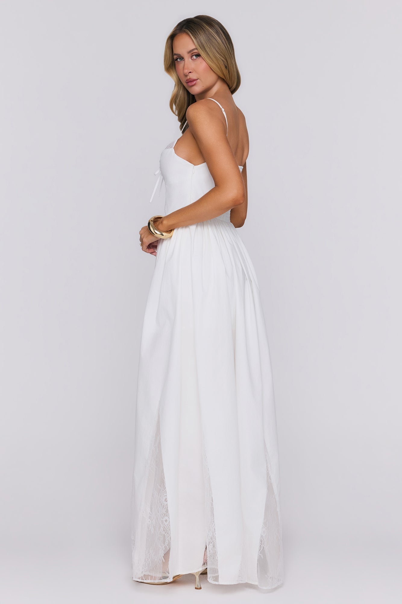 Vestido Longo Urban Sunrise — Branco