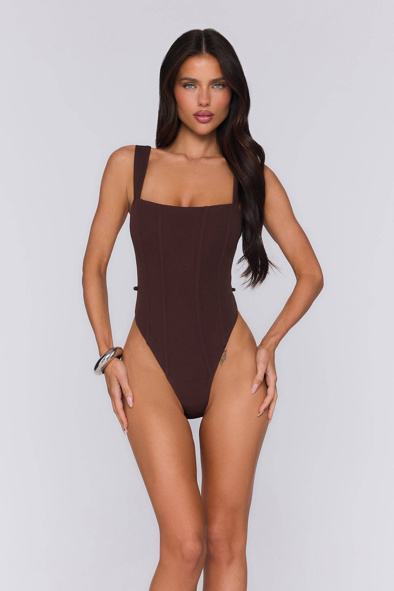 Body Brilho da Noite — Chocolate