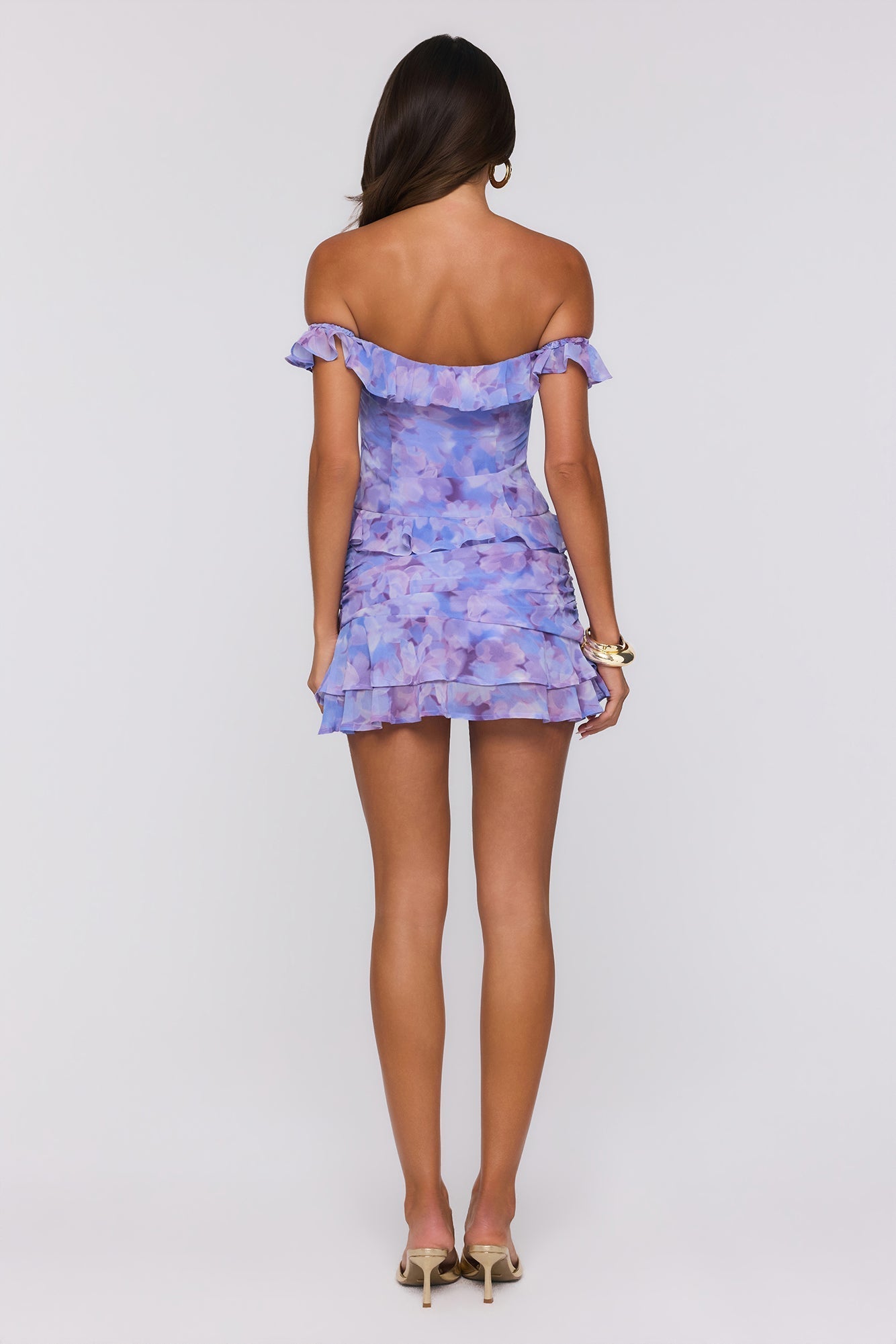 Minissaia Floral Into The — Lilás