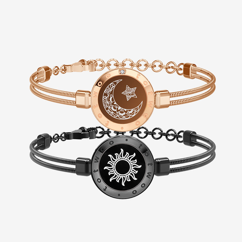 Totwoo Sun & Moon Touch Bracelets Set