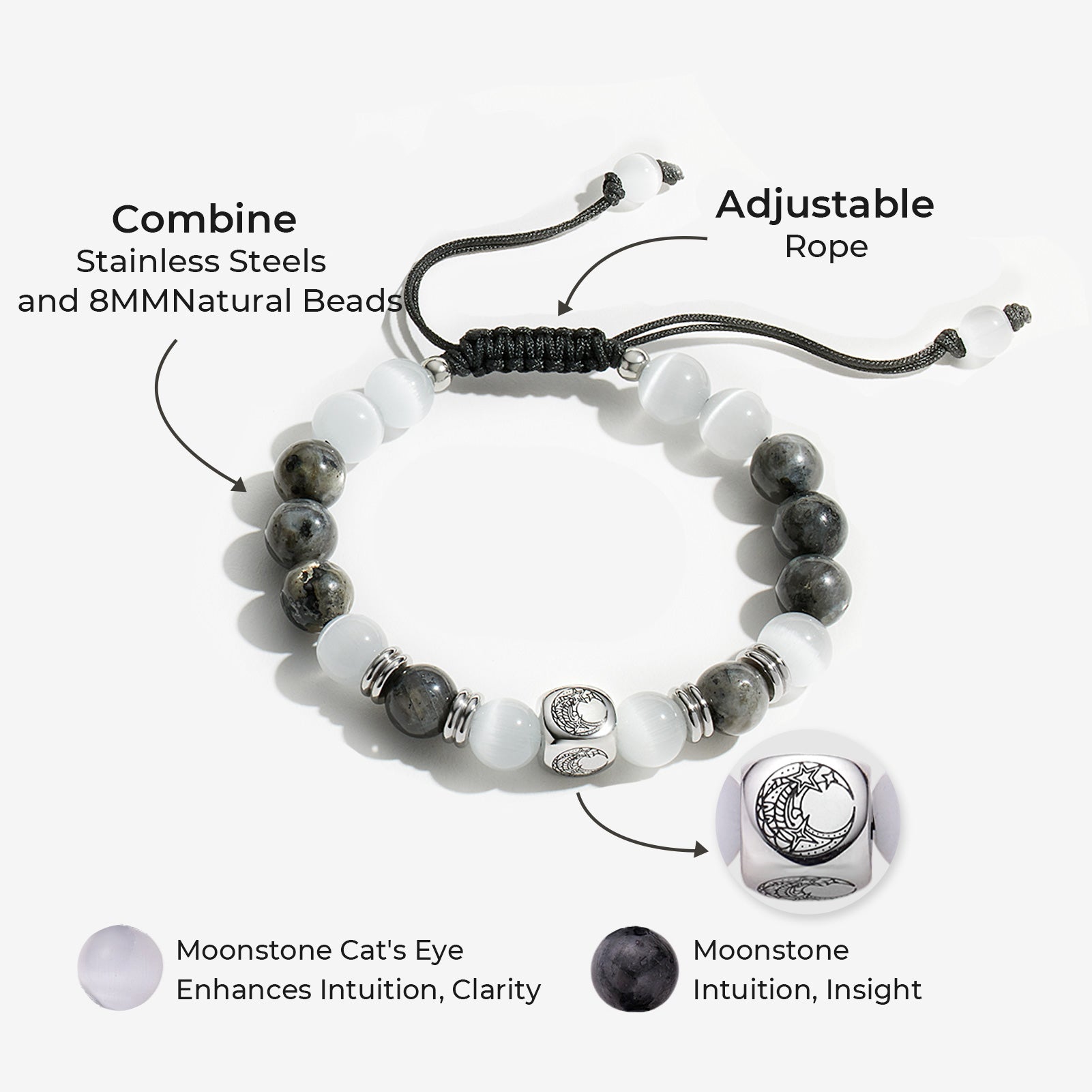 Sun & Moon Celestial Bond Beaded Bracelets