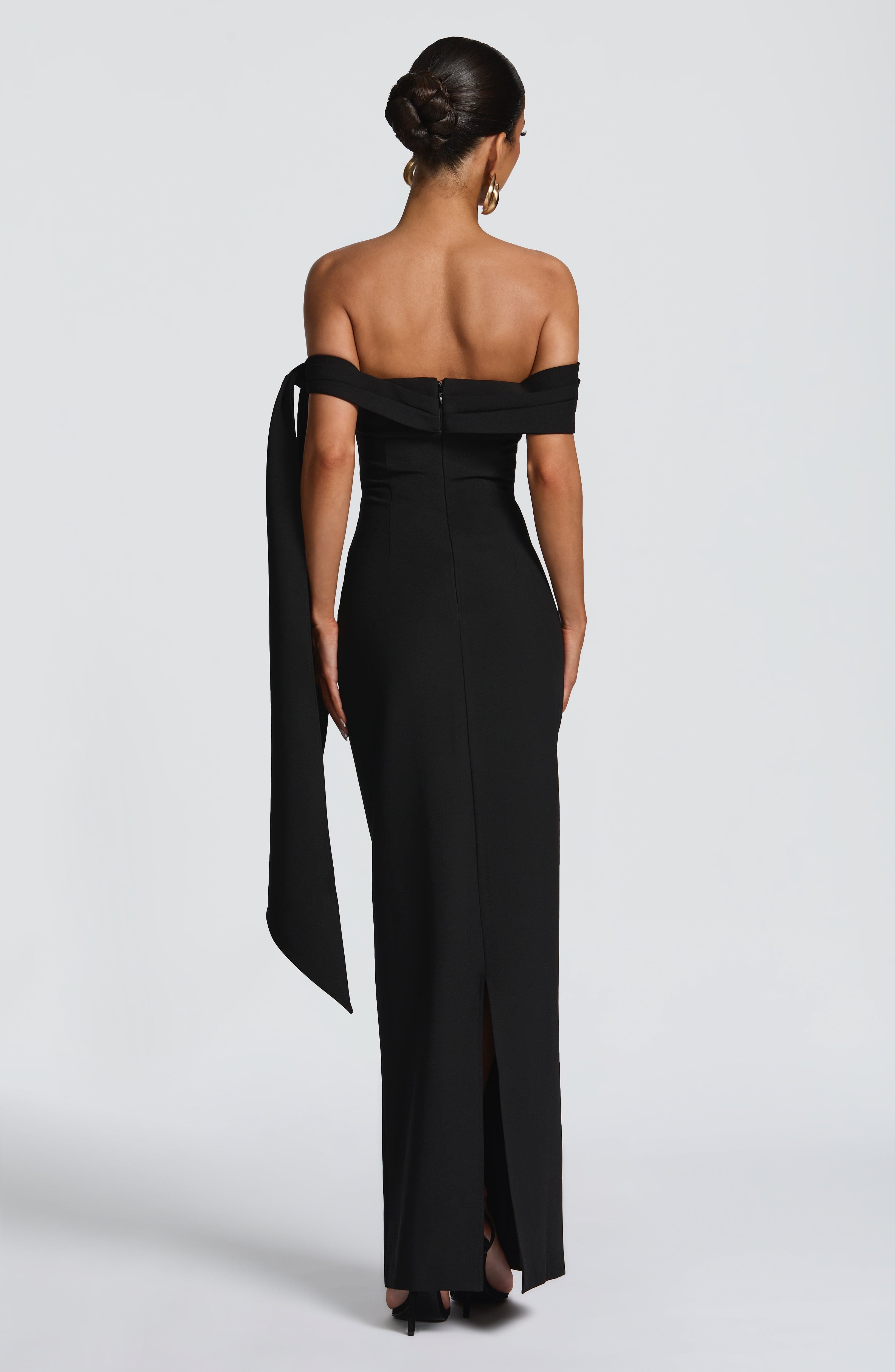 Vestido Longo Addie - Preto