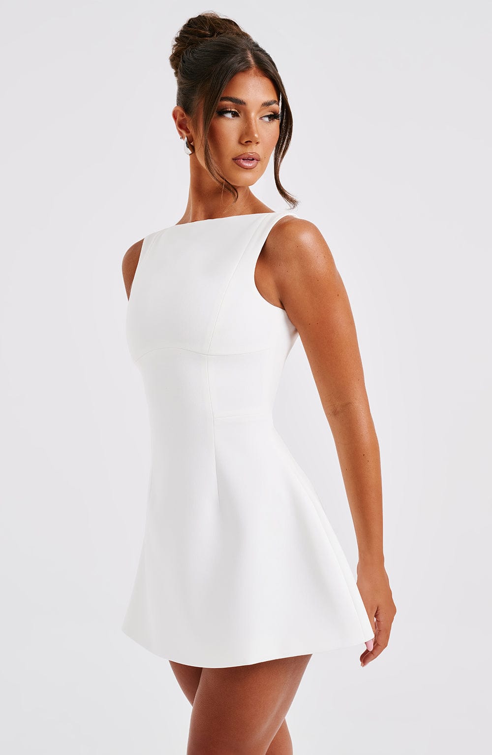 Vestido Curto Alana - Marfim