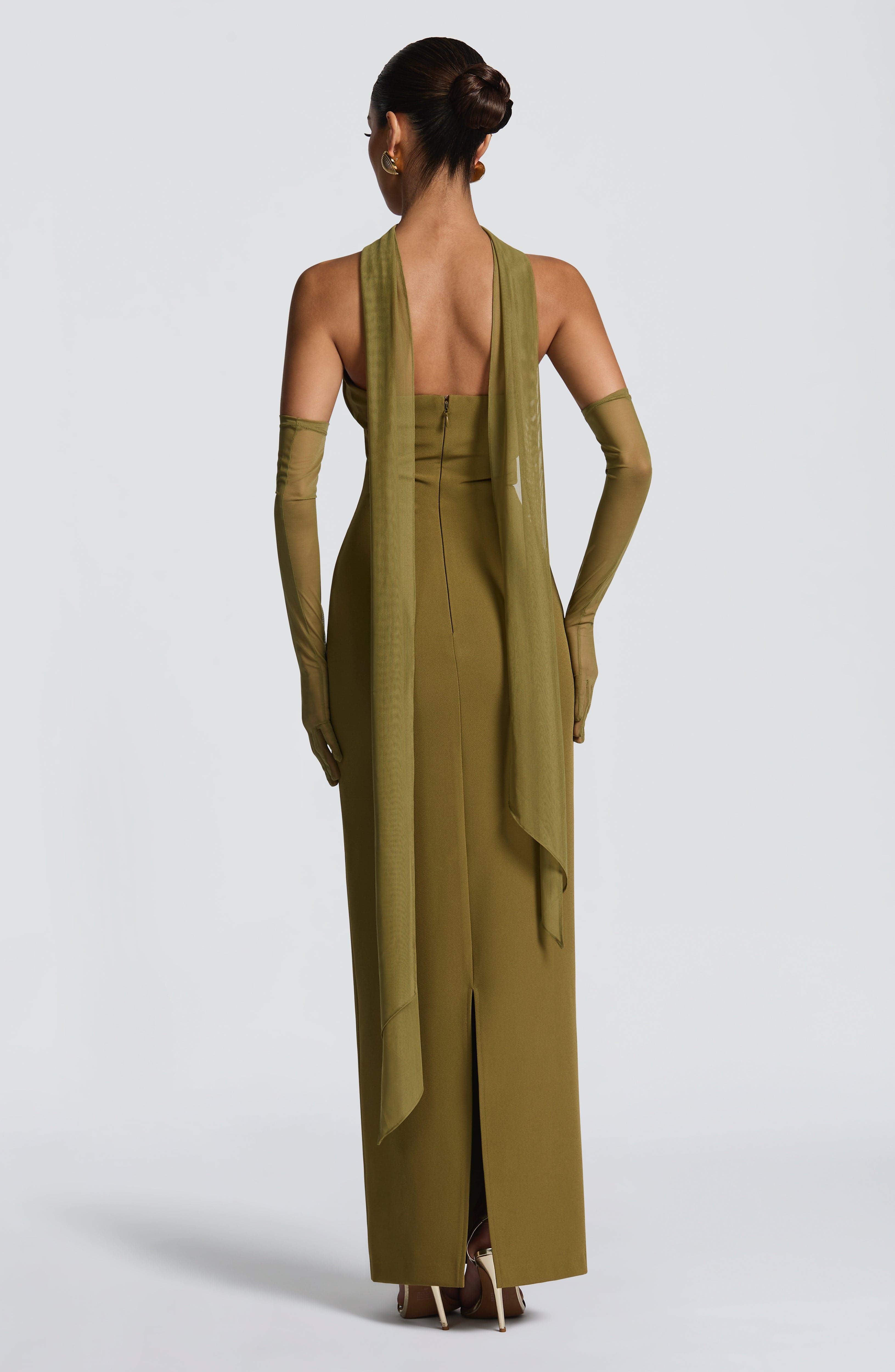 Lenço Ayla - Verde Oliva Escuro