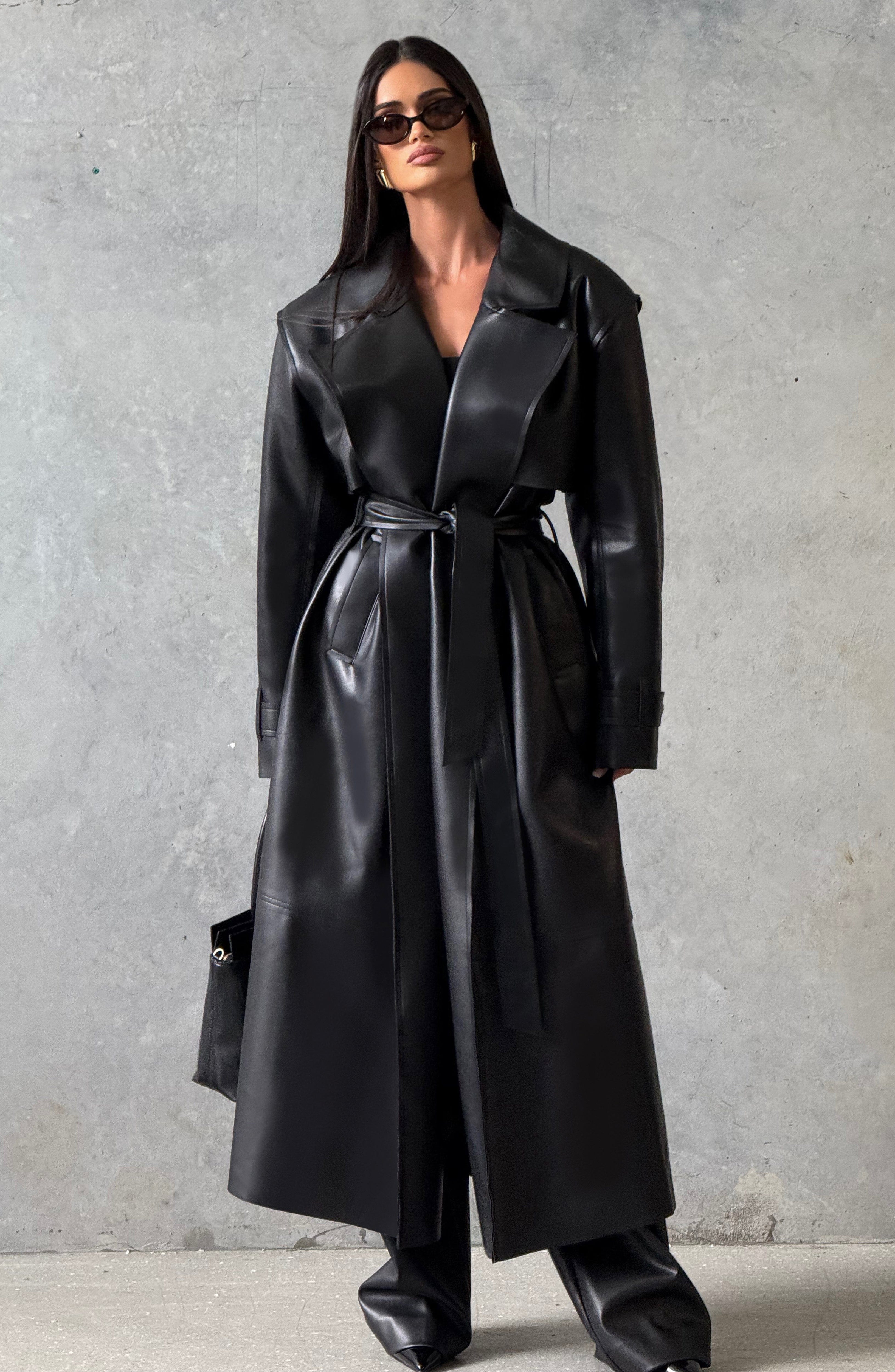 Trench coat Bridget - Preto