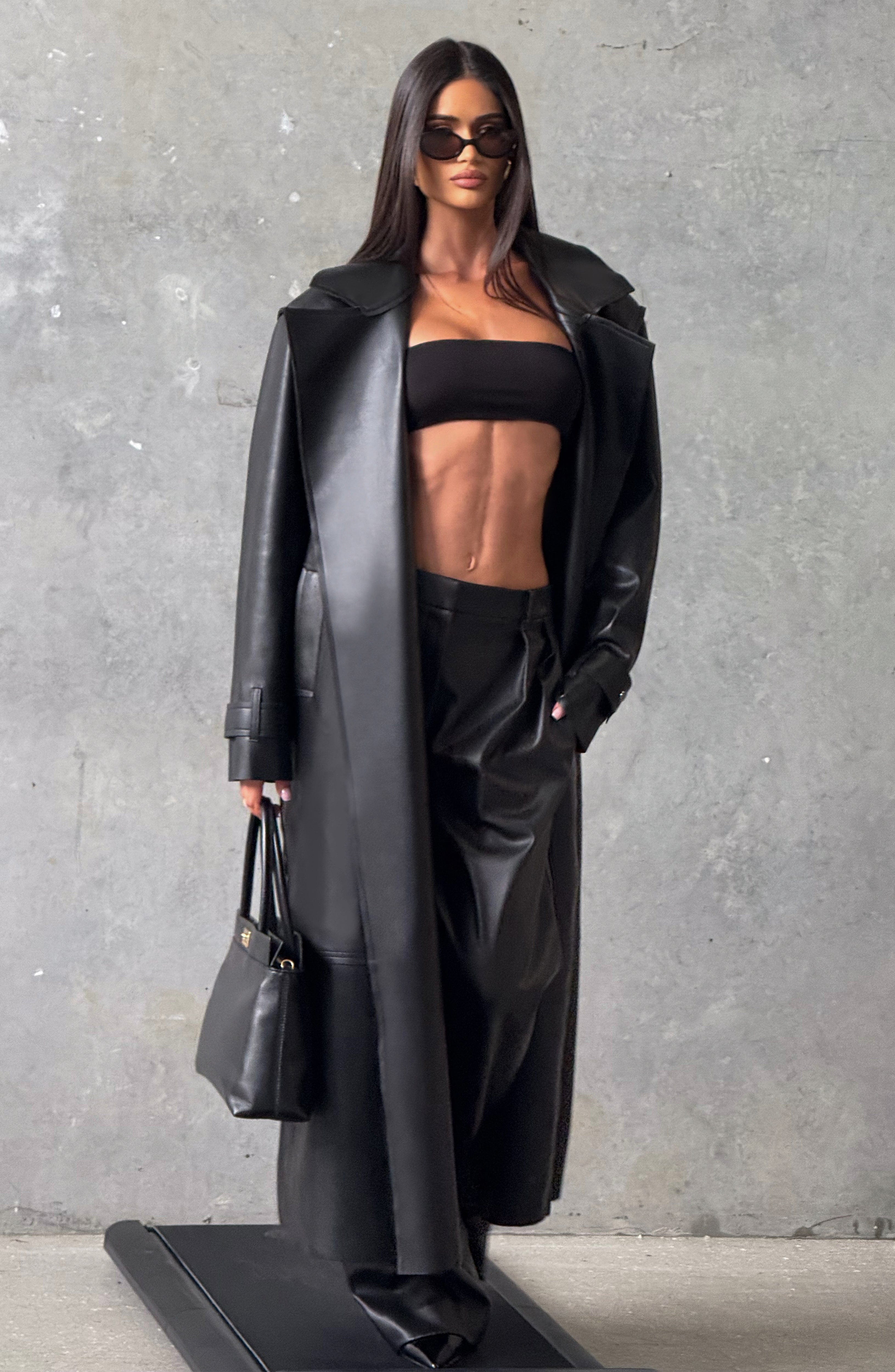 Trench coat Bridget - Preto