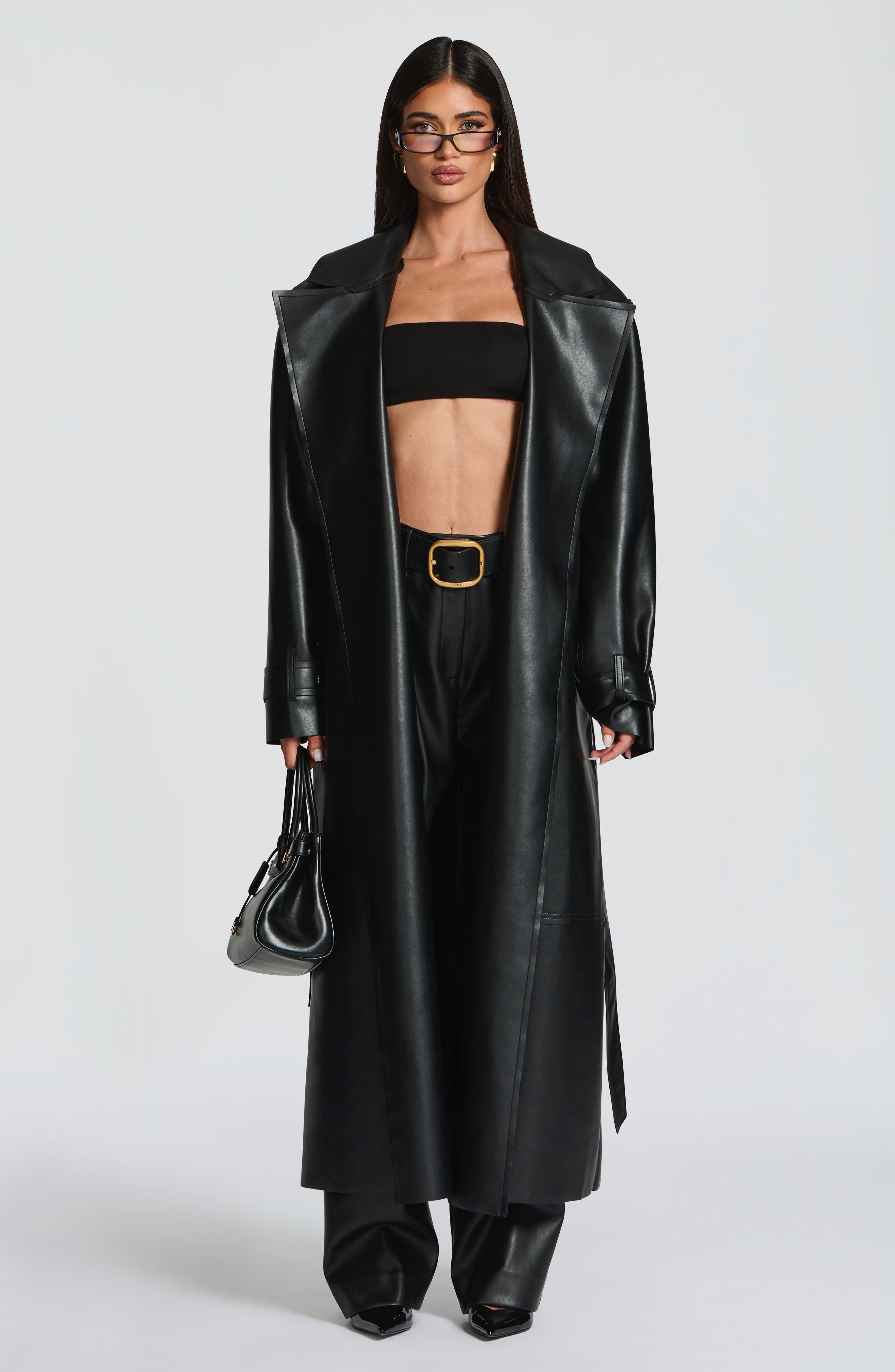 Trench coat Bridget - Preto
