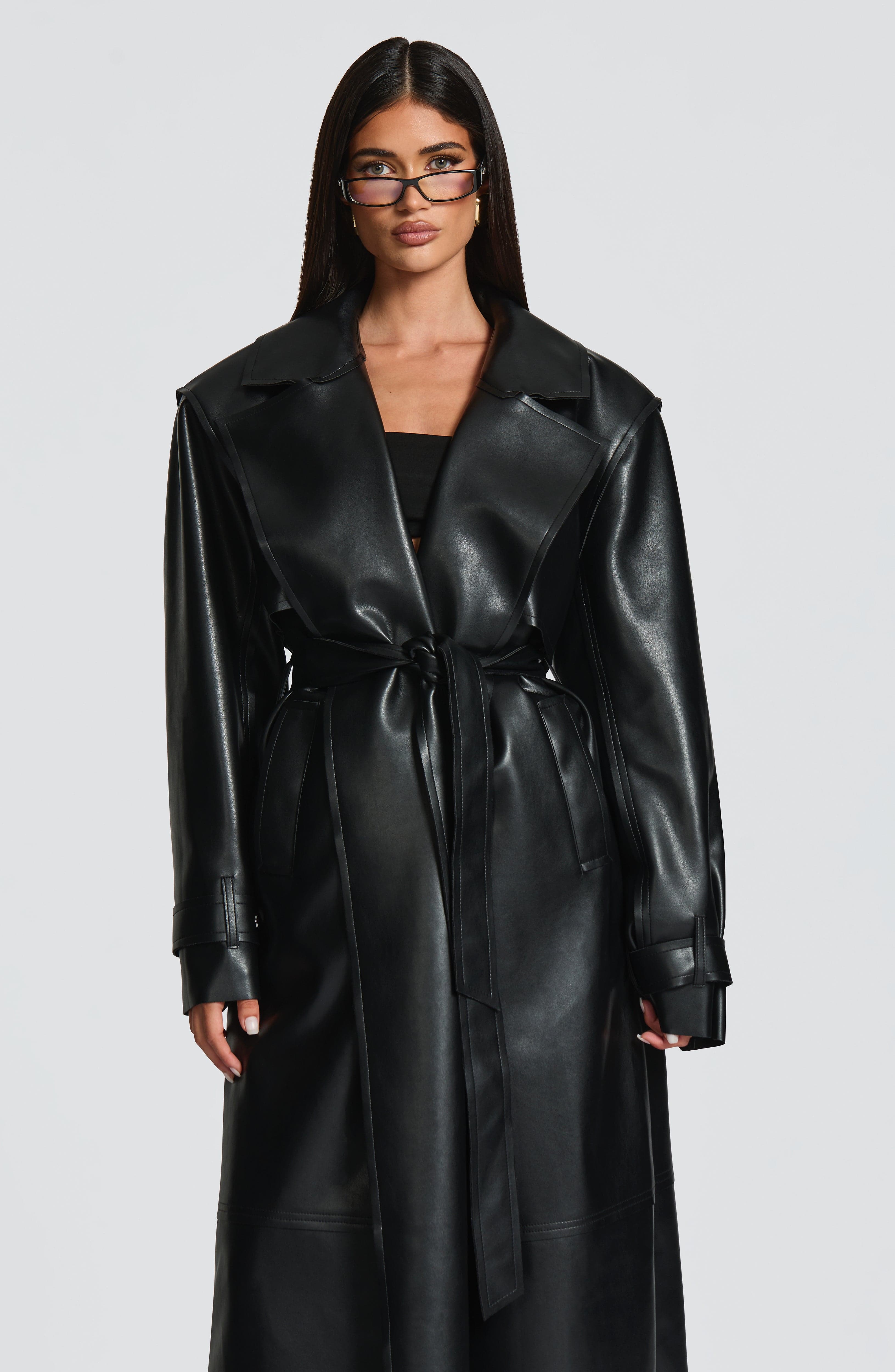 Trench coat Bridget - Preto