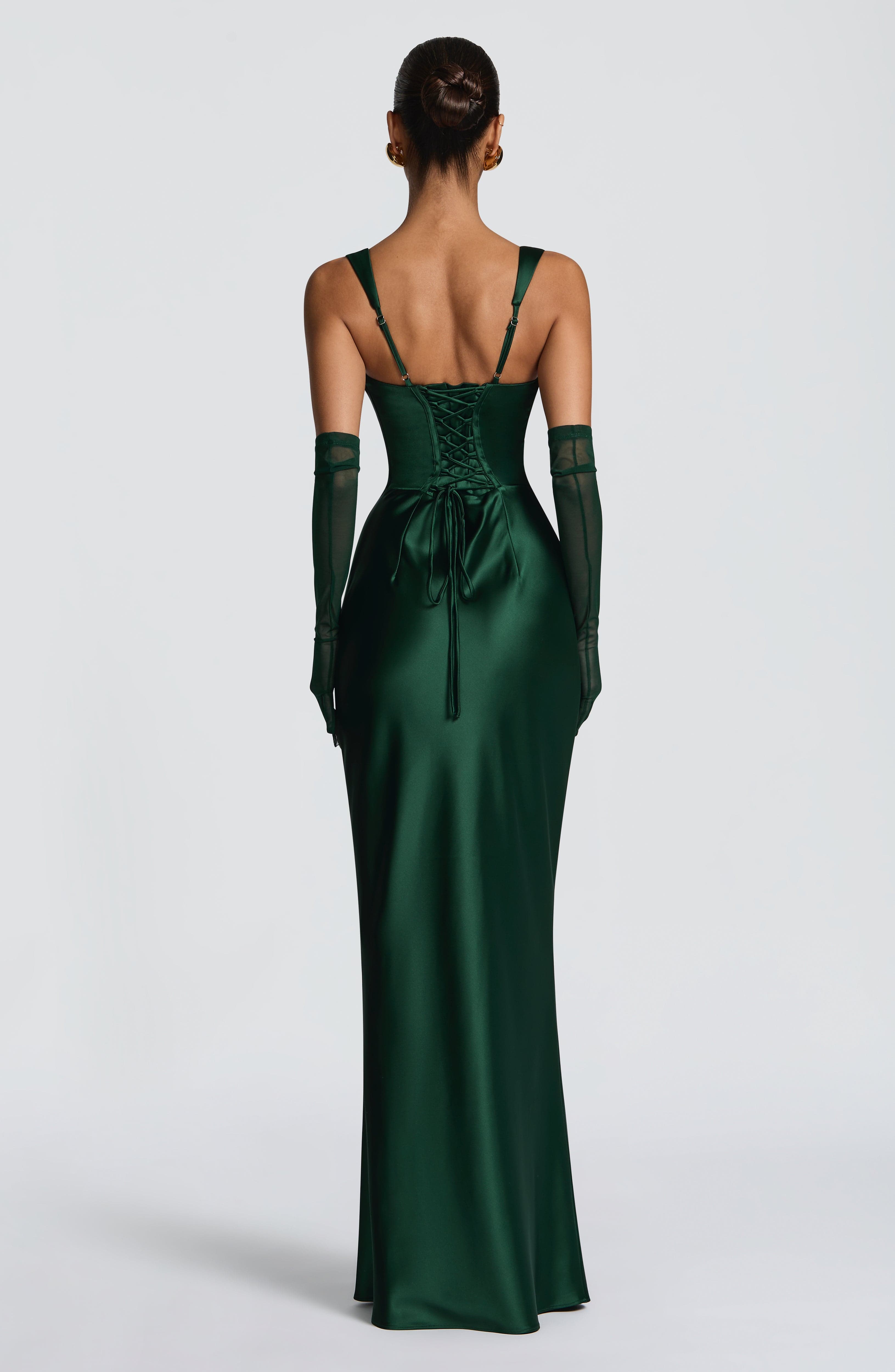 Vestido Longo Calanthe - Verde Esmeralda