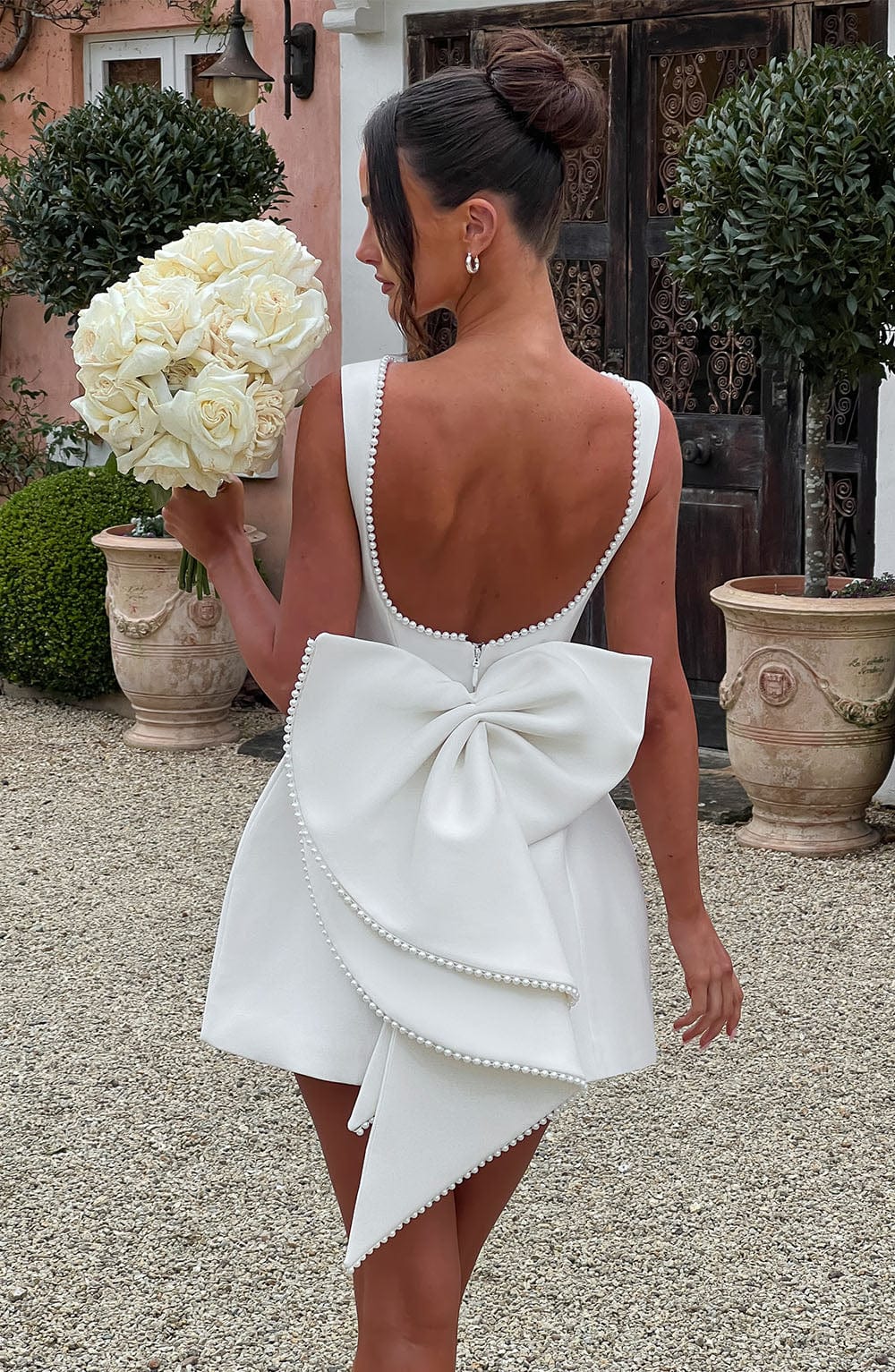 Minivestido Carrie - Marfim