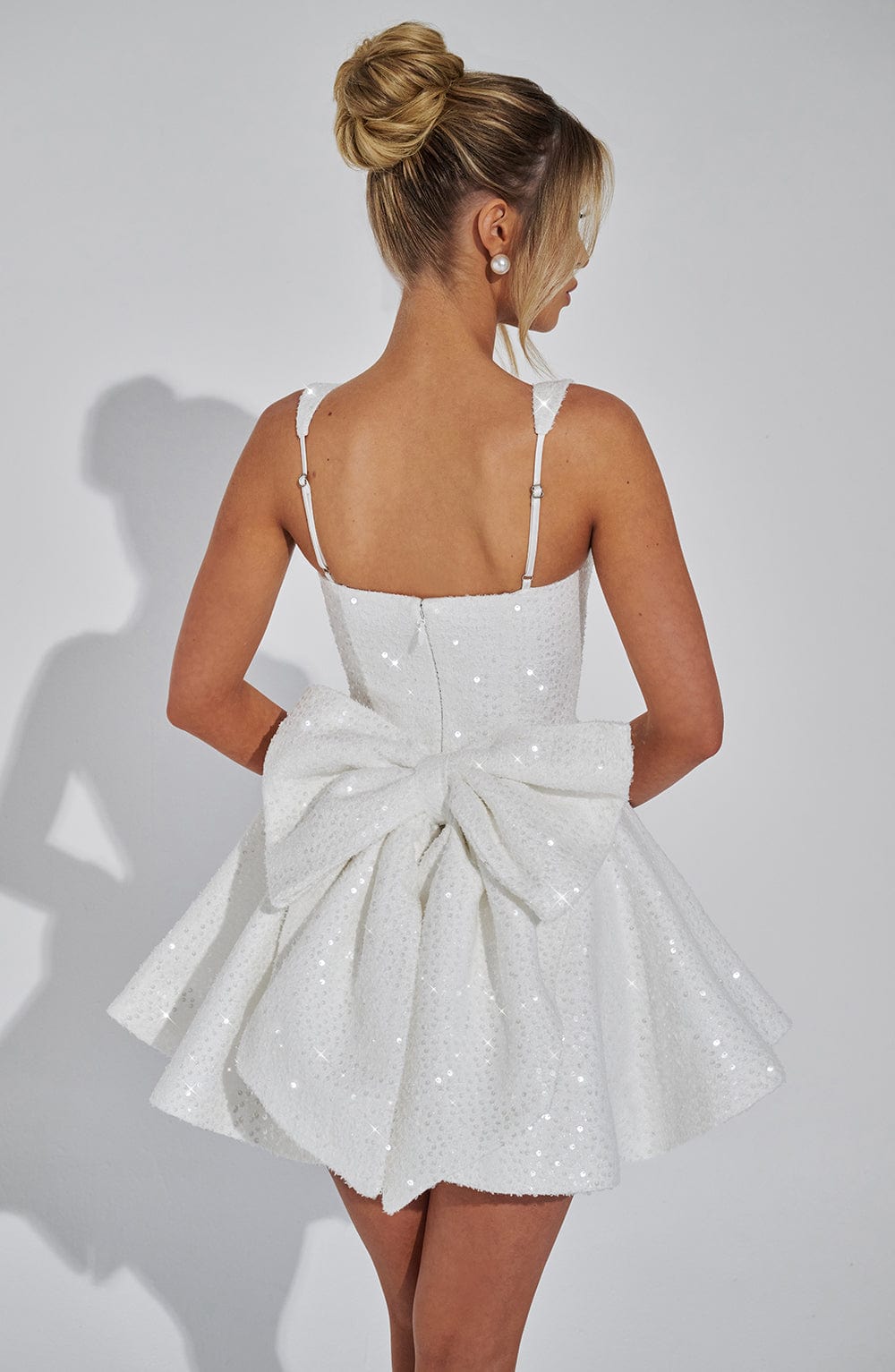 Vestido Curto Dorothy - Marfim