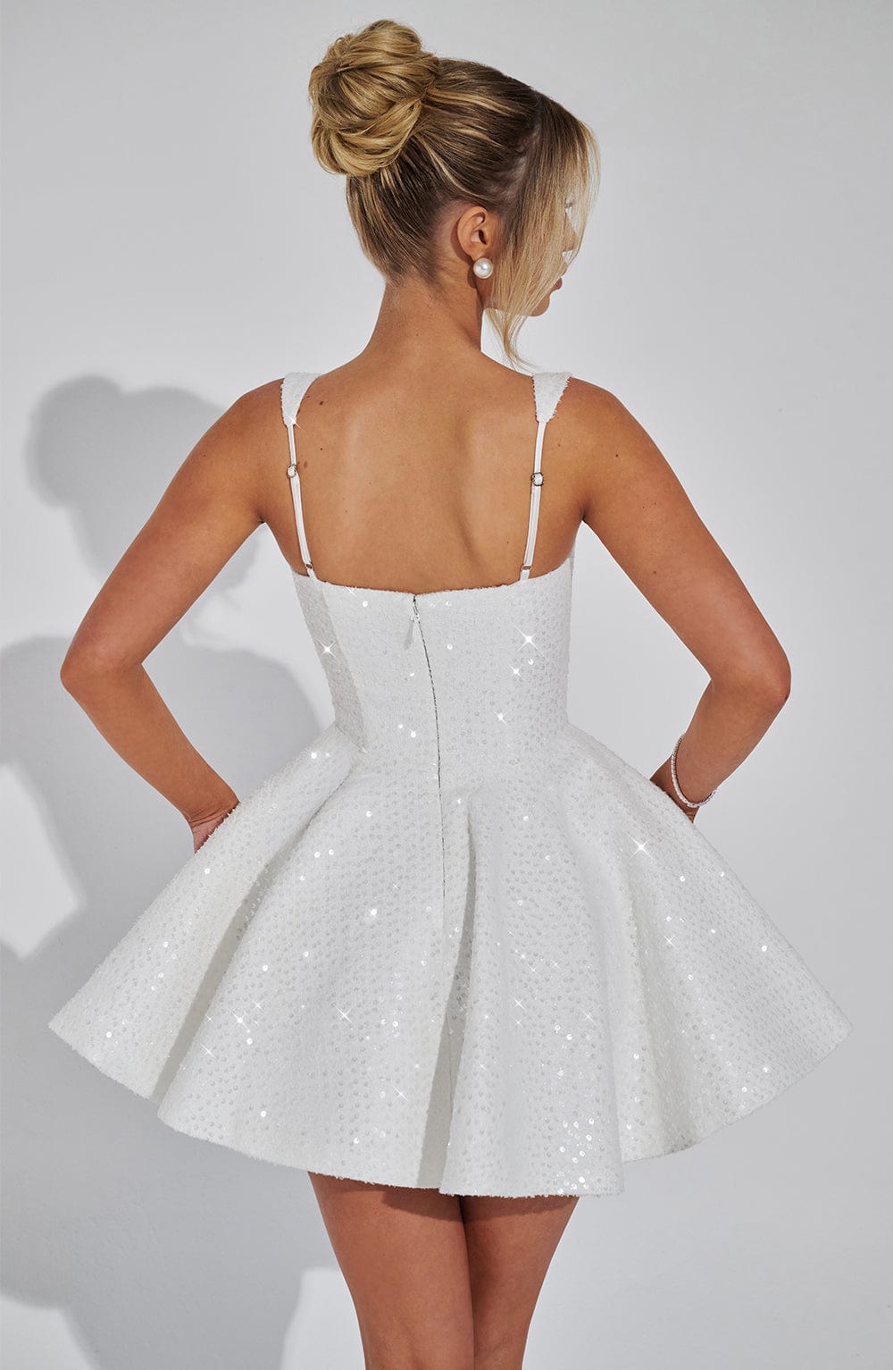 Vestido Curto Dorothy - Marfim