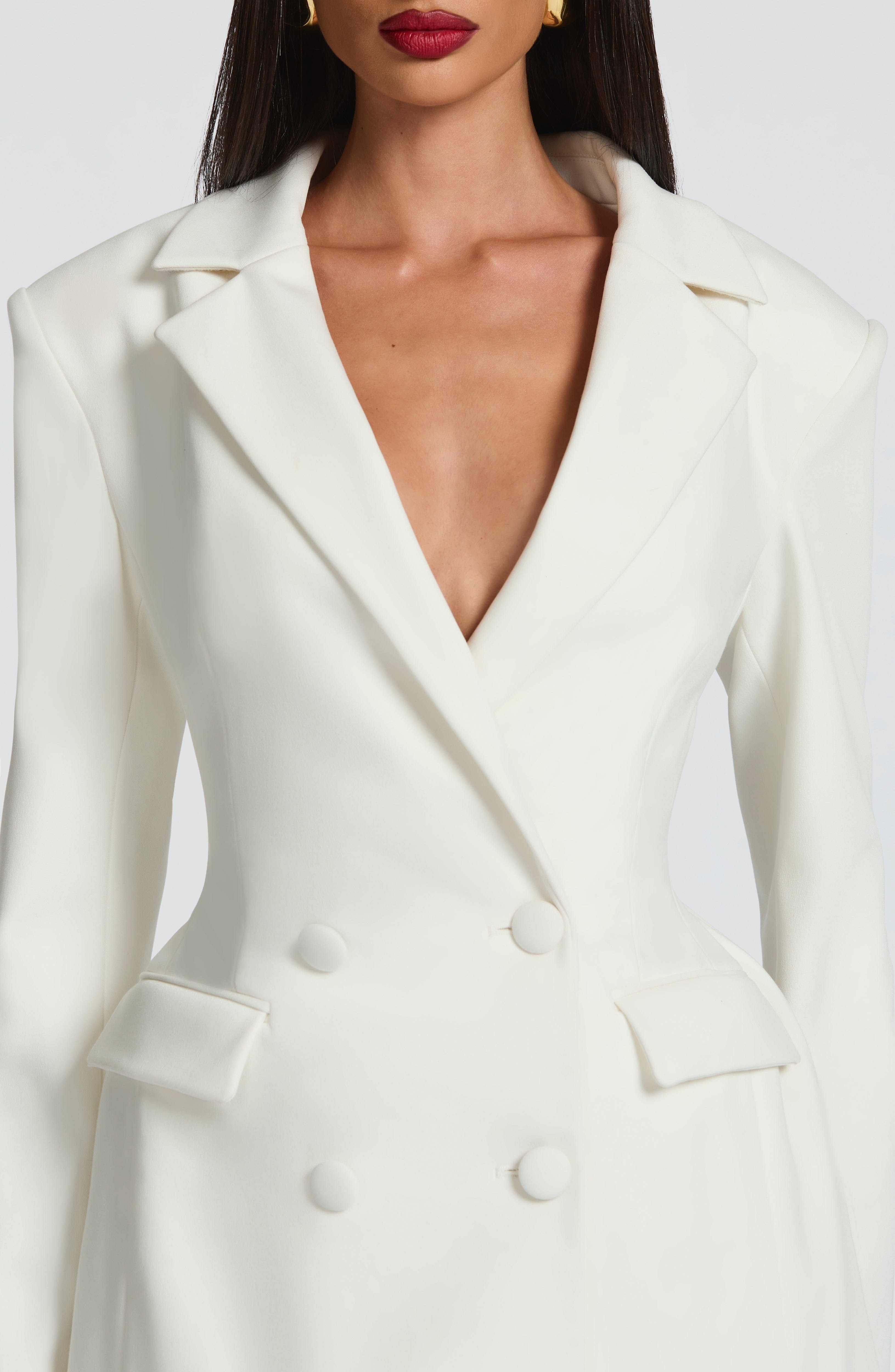Vestido Curto Elvira - Marfim