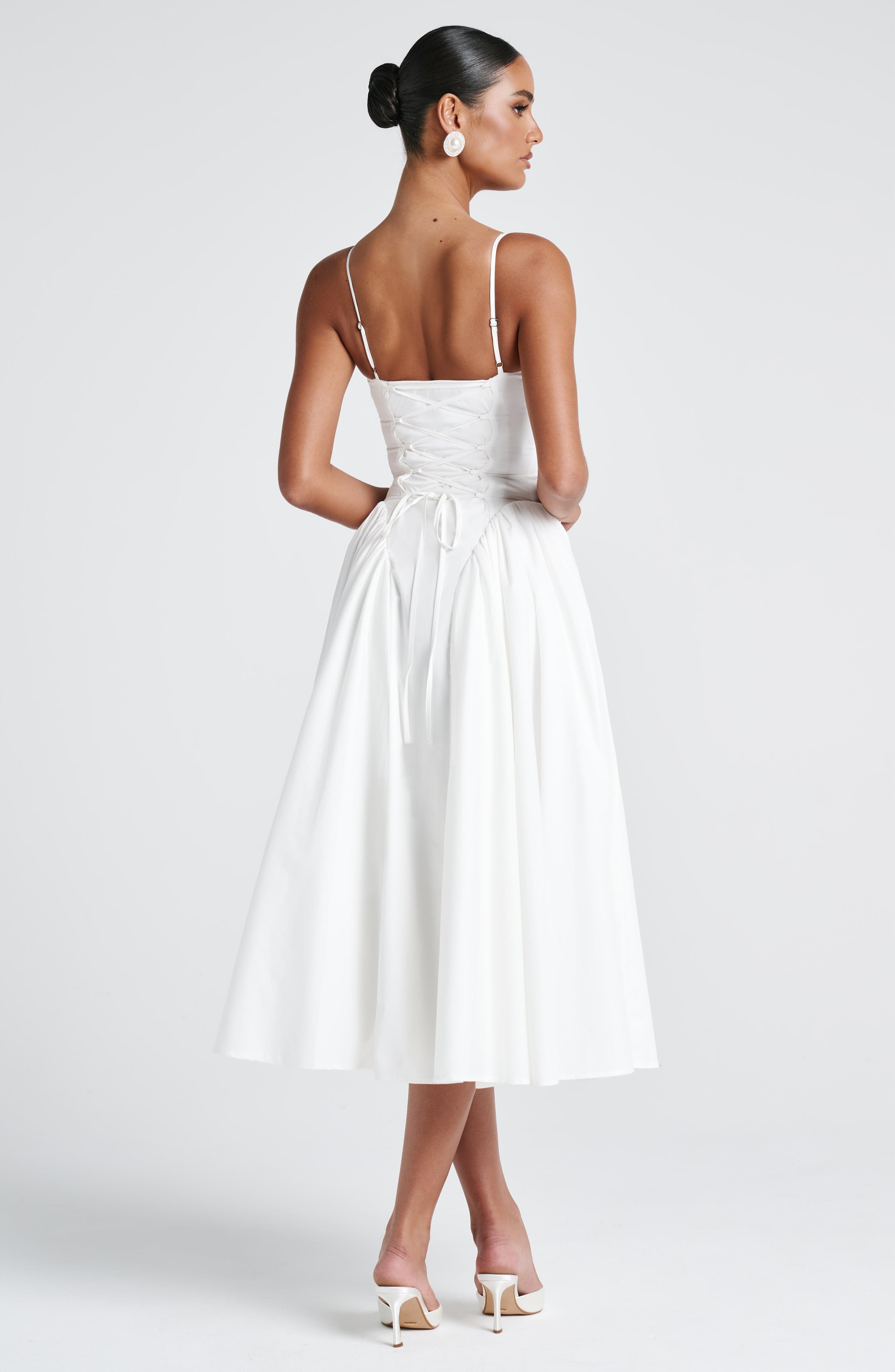Vestido Midi Emerson - Marfim
