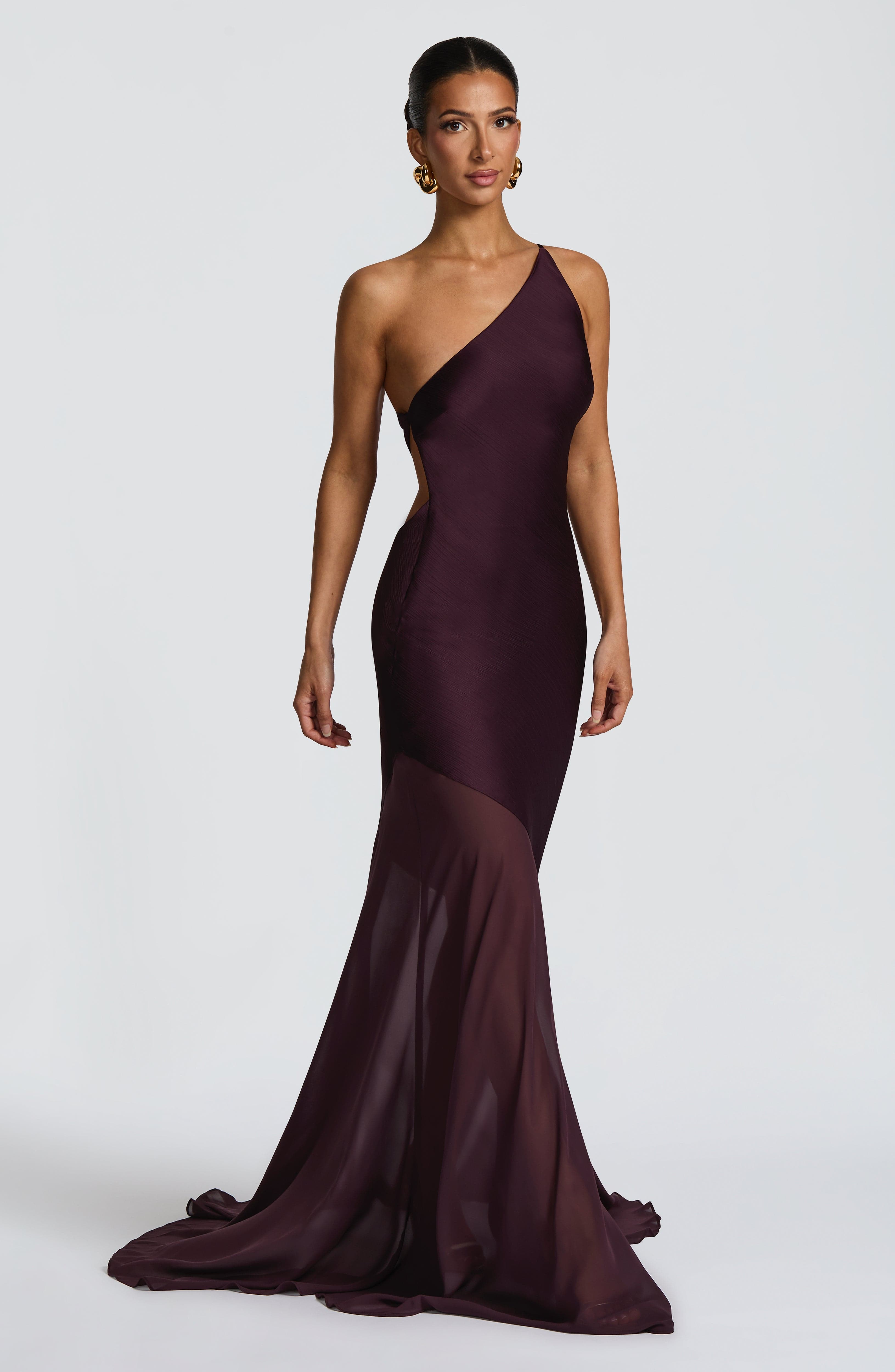 Vestido de festa Fable - Ameixa
