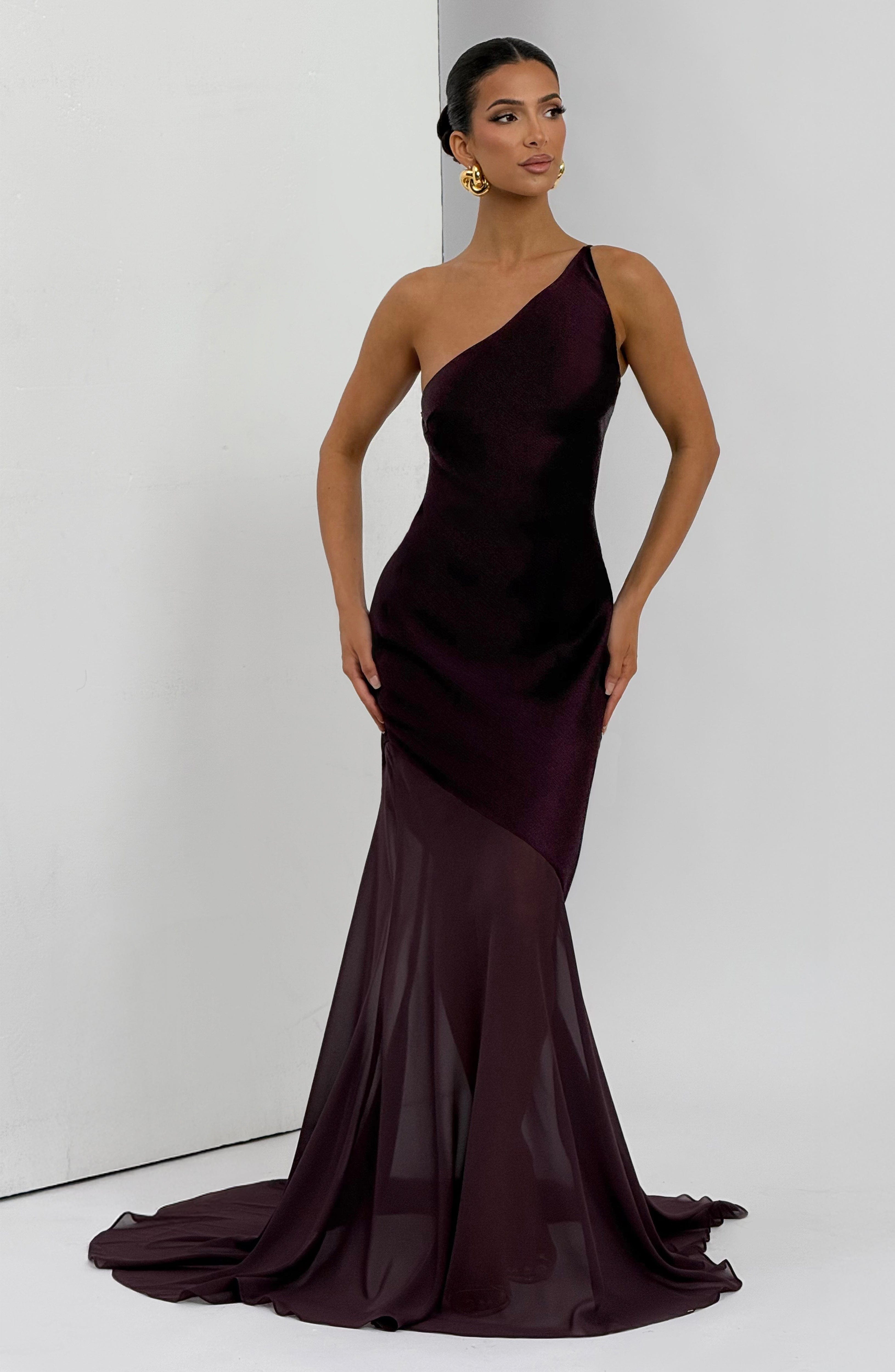 Vestido de festa Fable - Ameixa