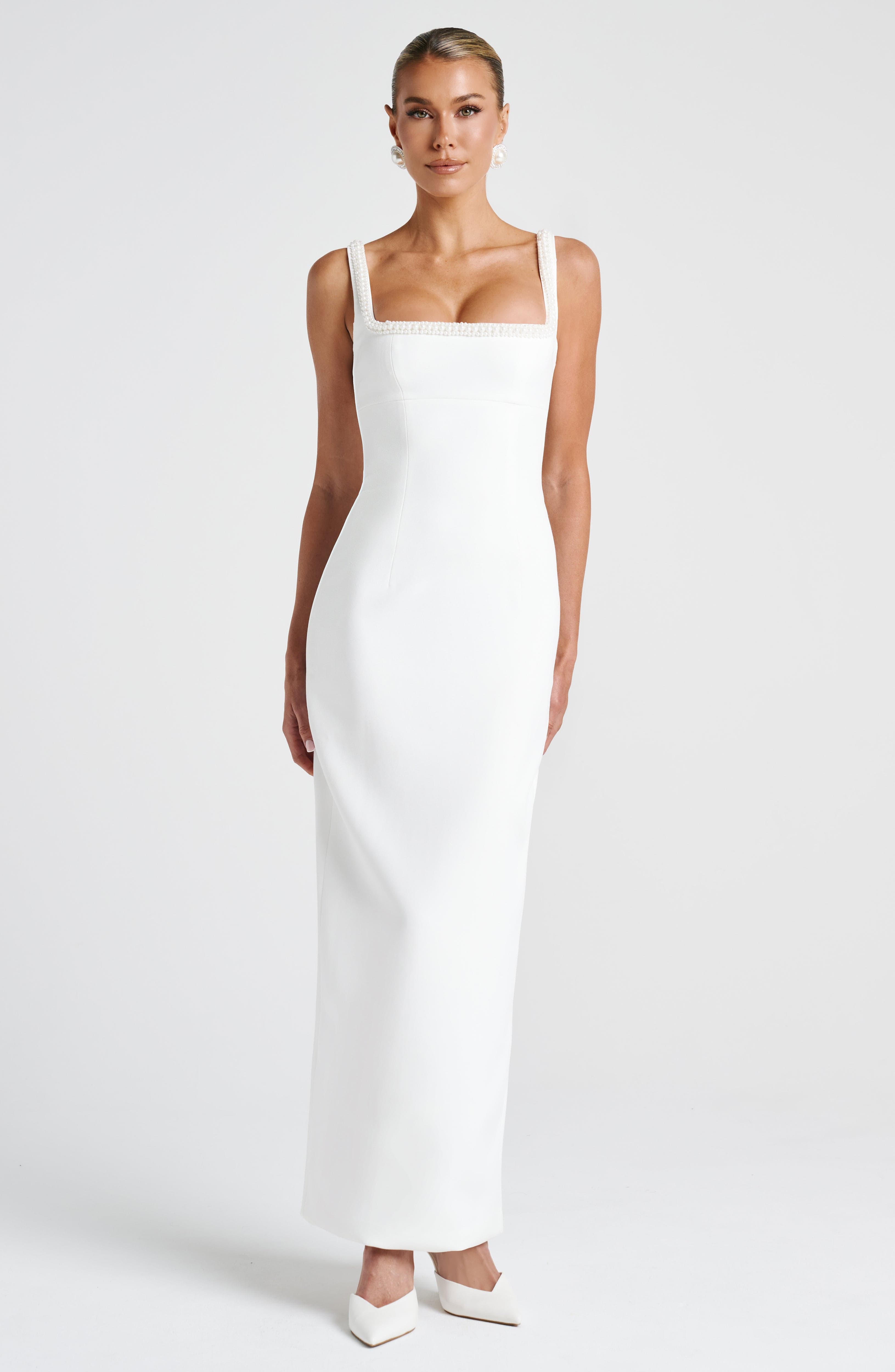Vestido Midaxi Ines - Marfim
