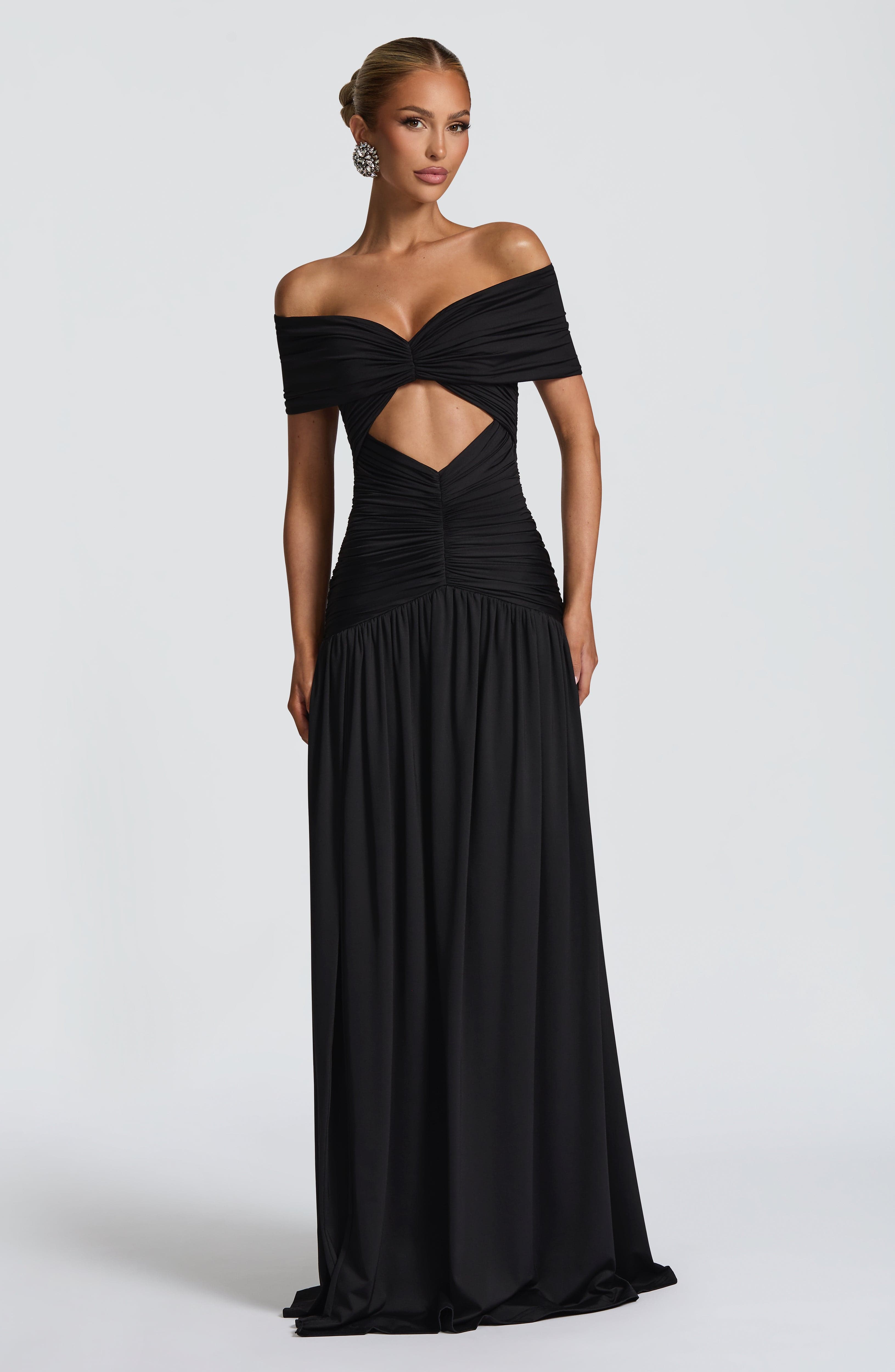 Vestido Longo Kathryn - Preto