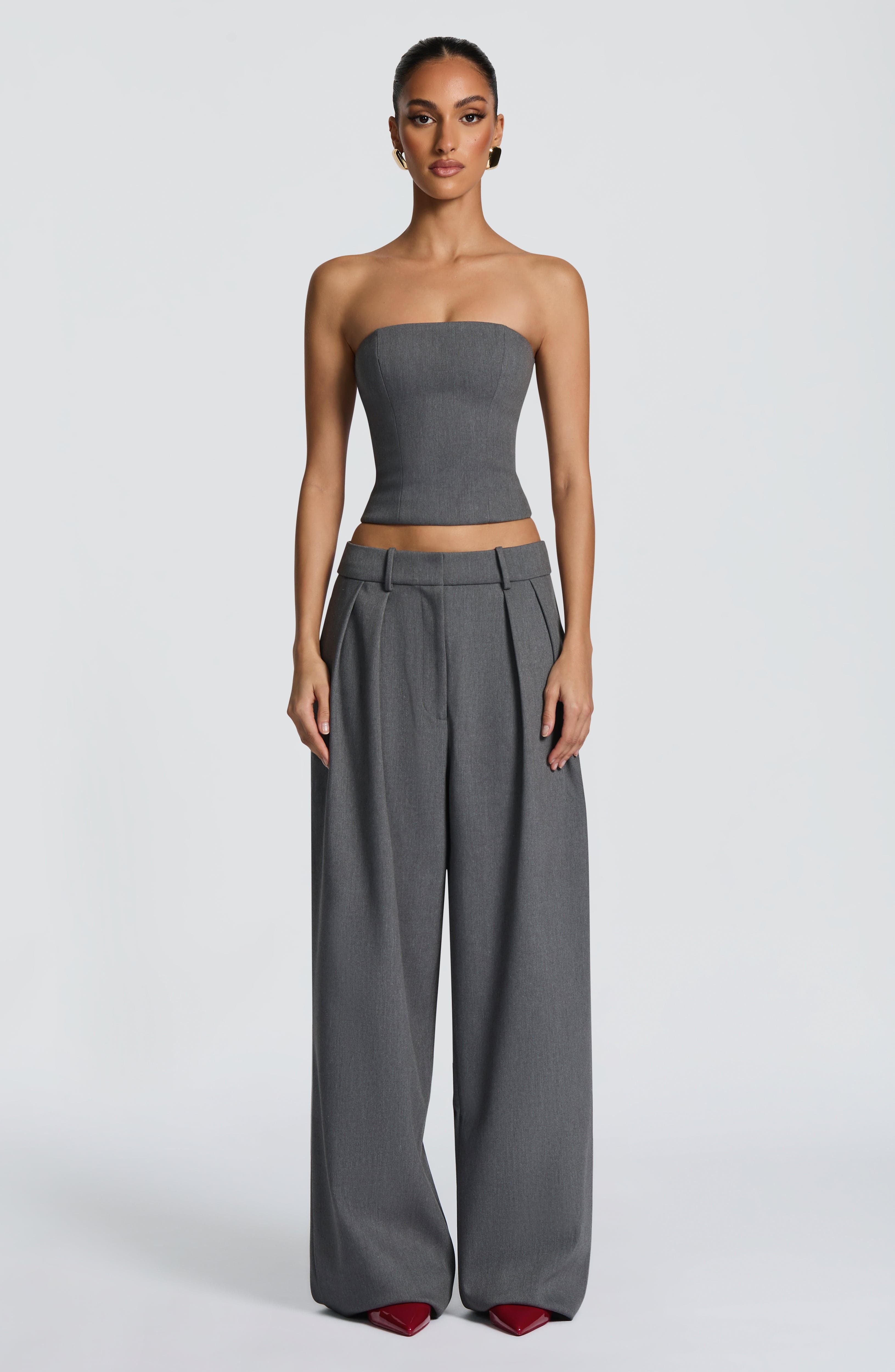 Top Kerry - Cinza Mescla