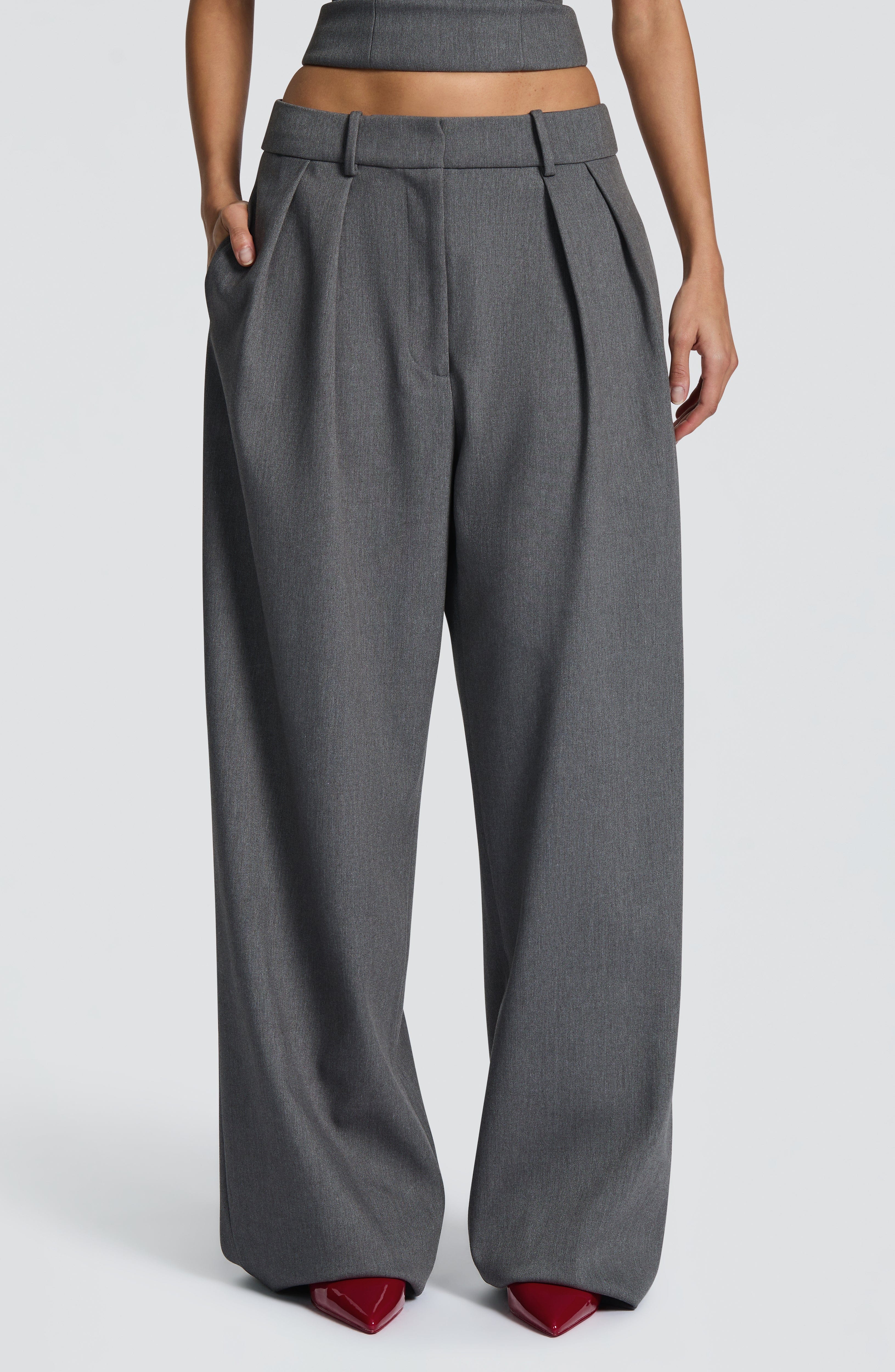 Calça Kirsty - Cinza Mescla