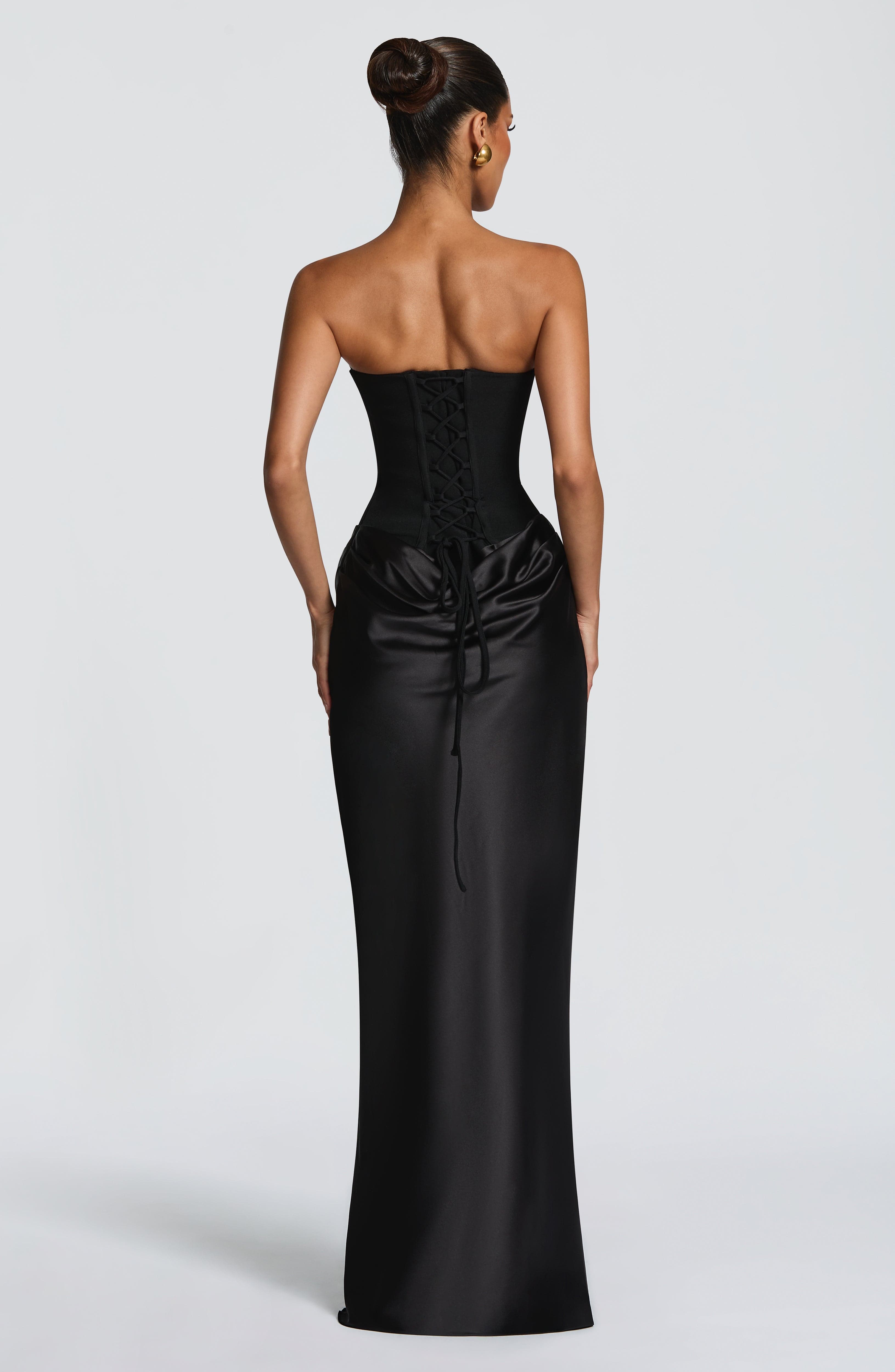 Vestido Longo Maggie - Preto