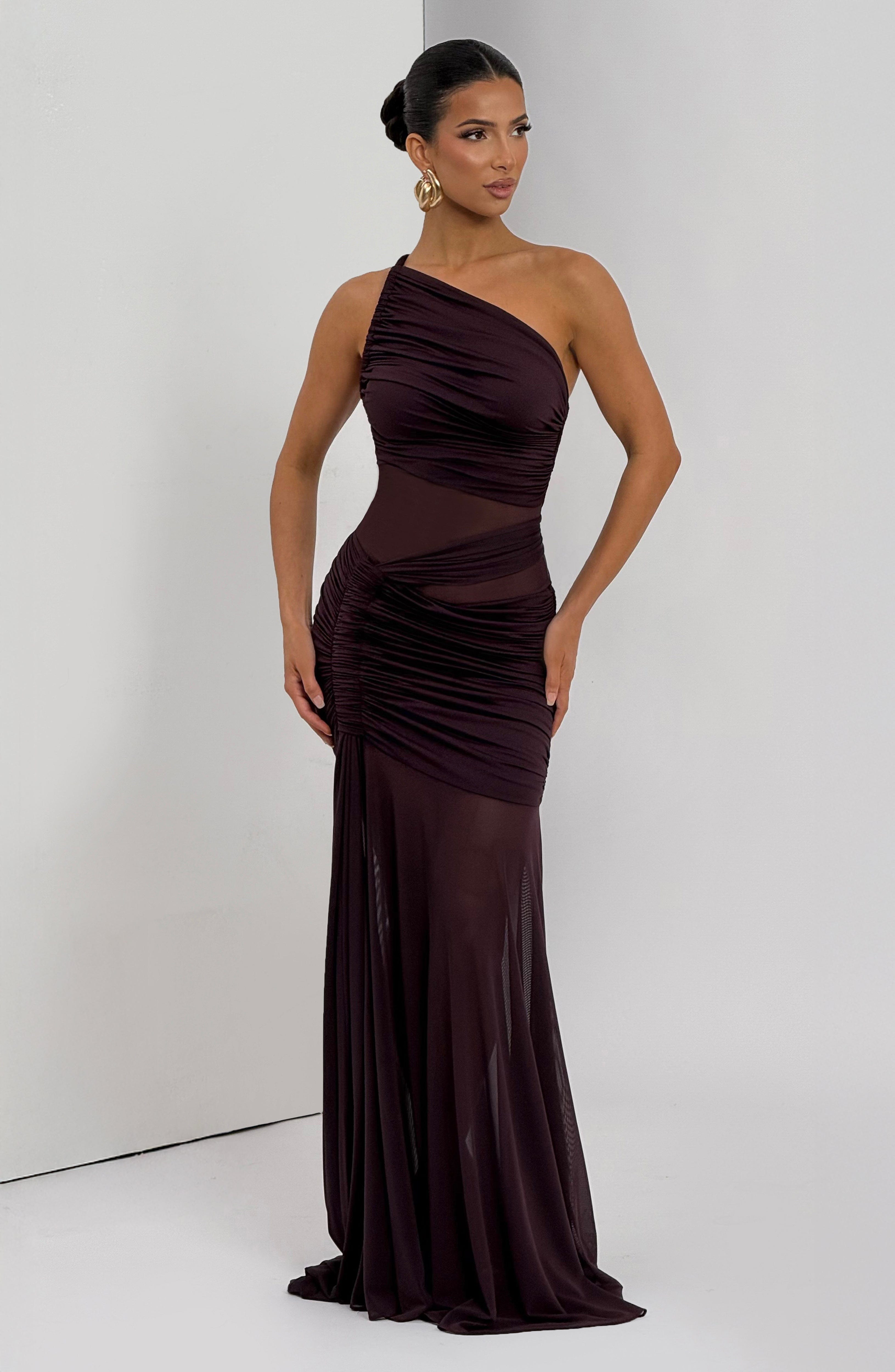 Vestido Longo Marianne - Ameixa