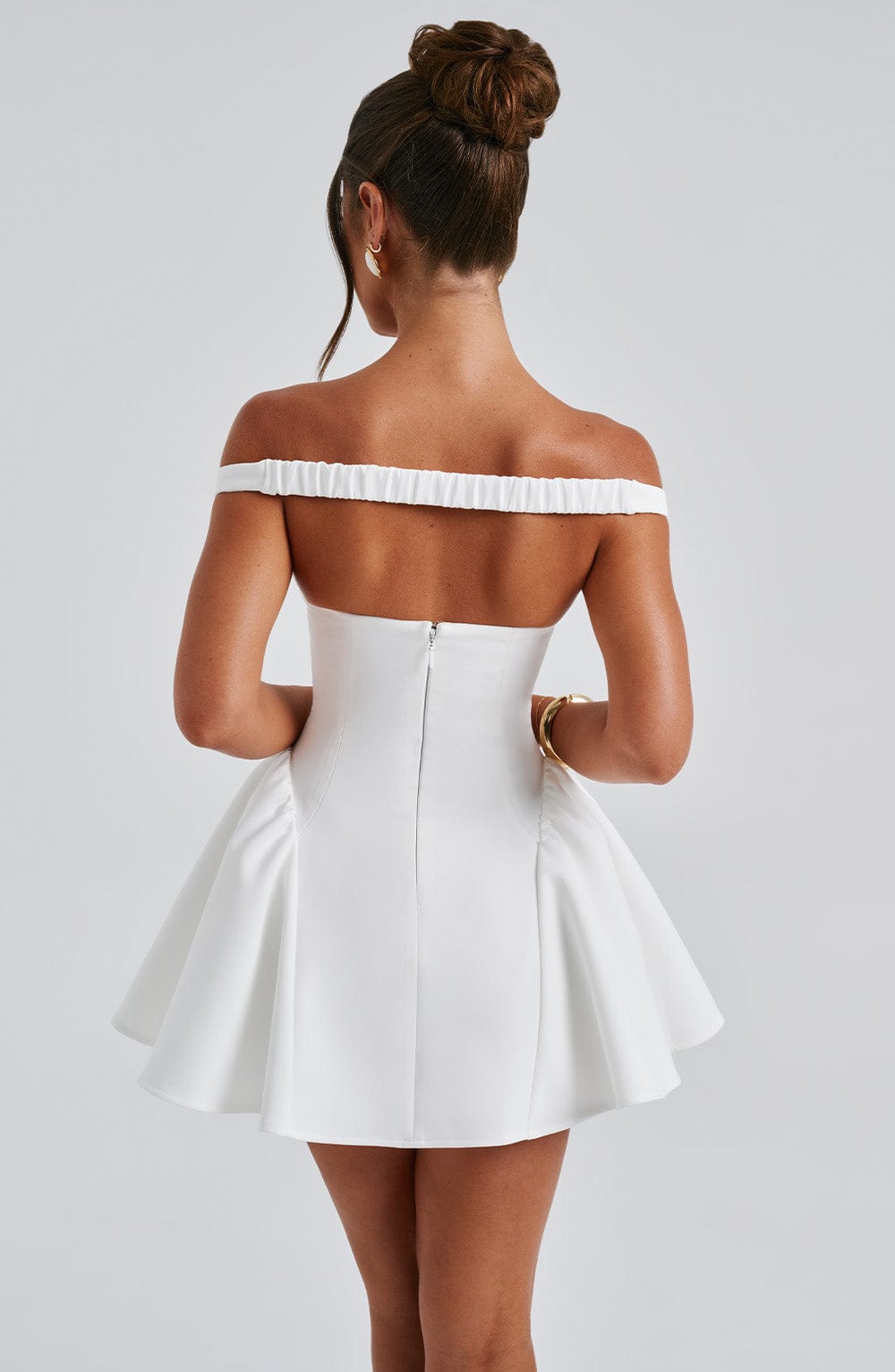 Vestido Curto Marla - Marfim