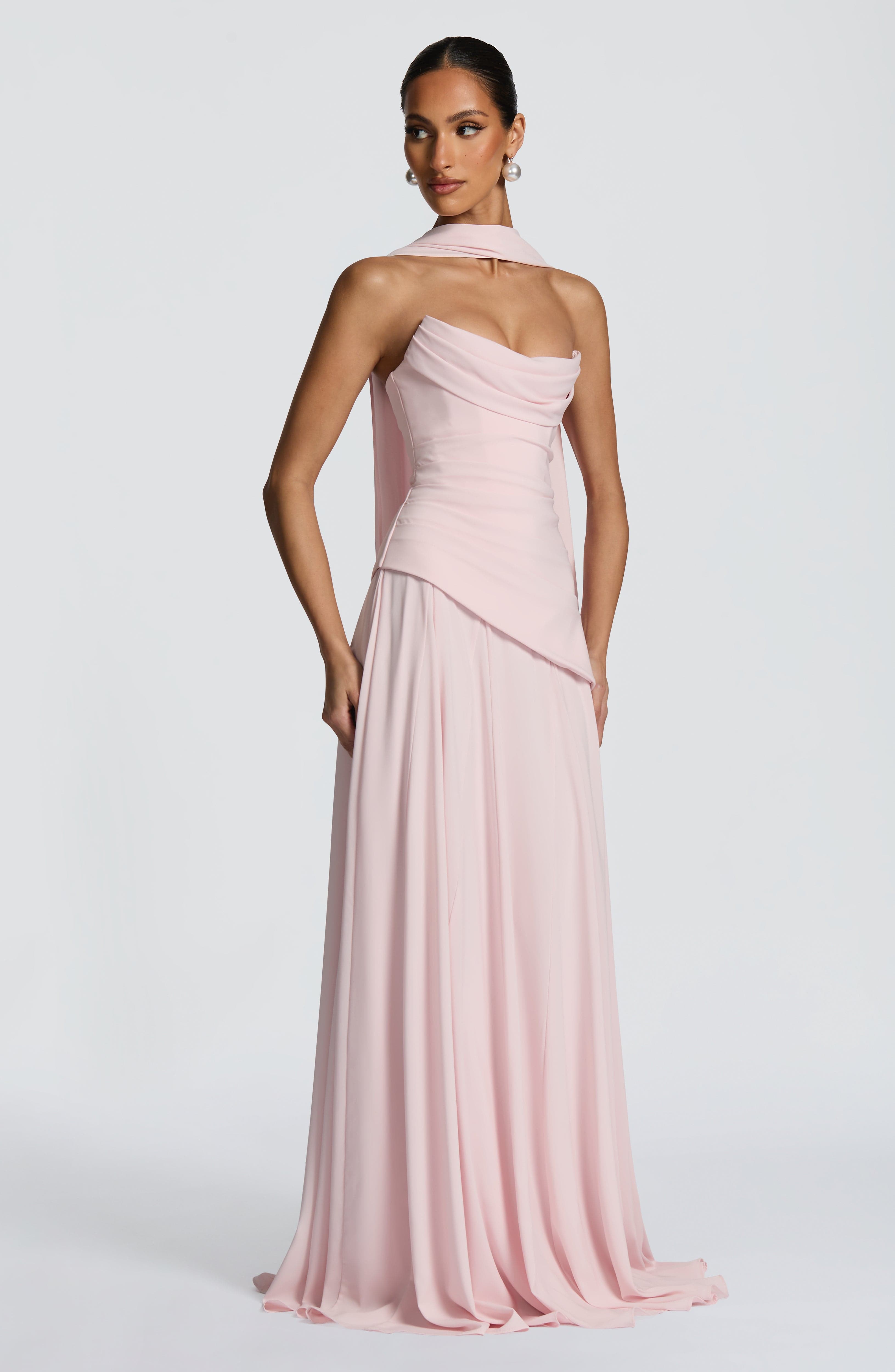 Vestido Longo Patricia - Rosê