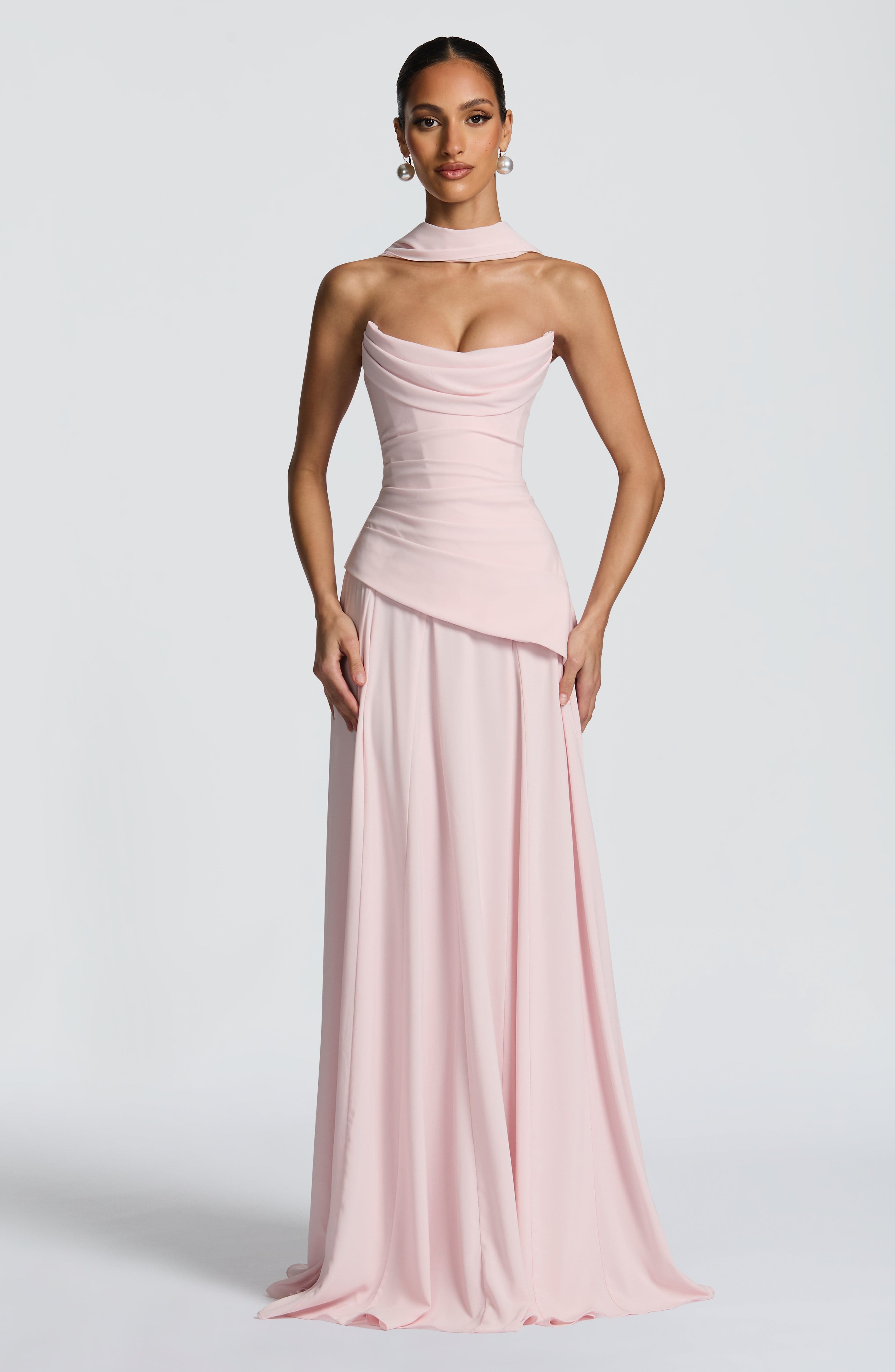 Vestido Longo Patricia - Rosê