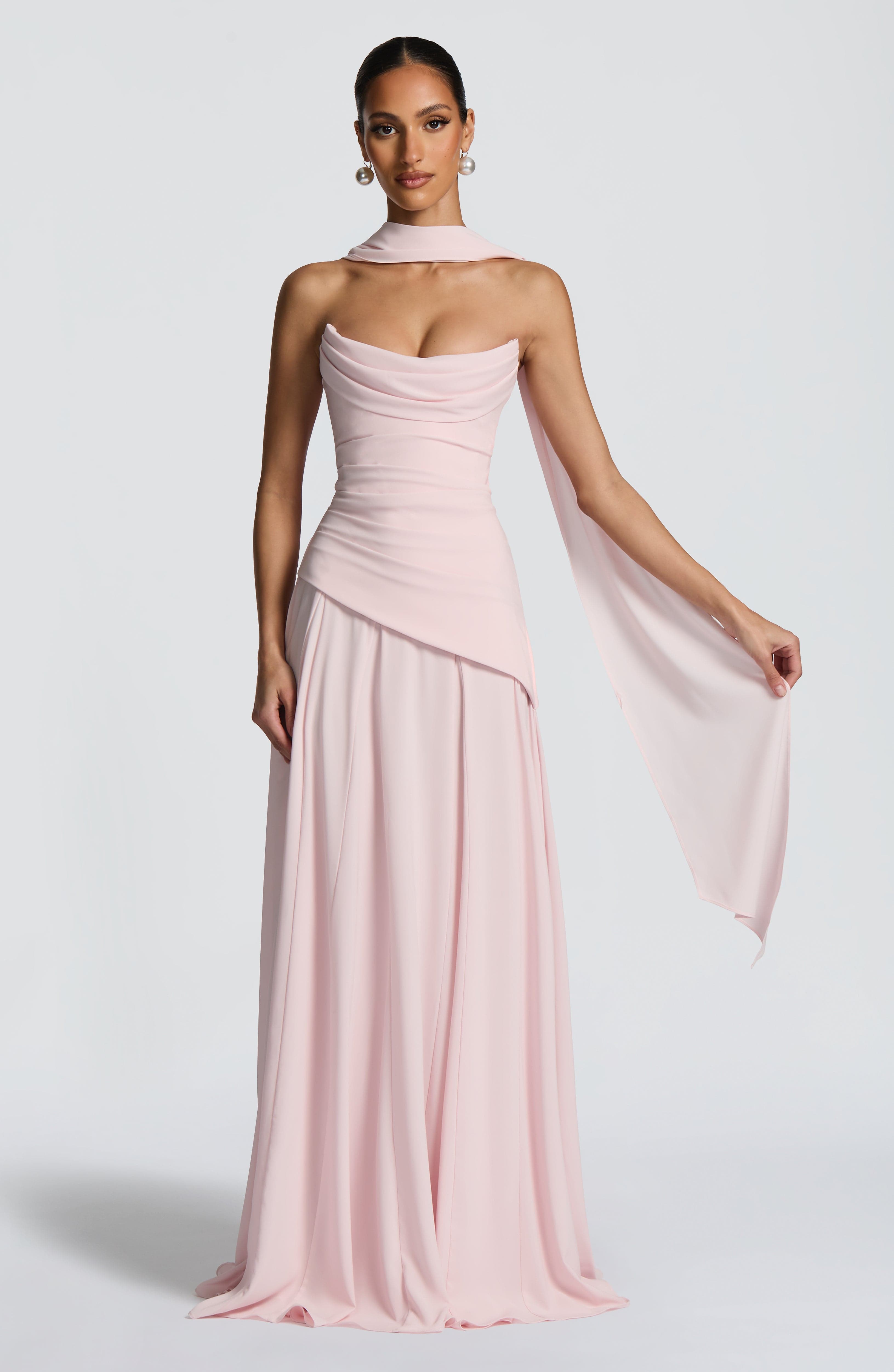 Vestido Longo Patricia - Rosê