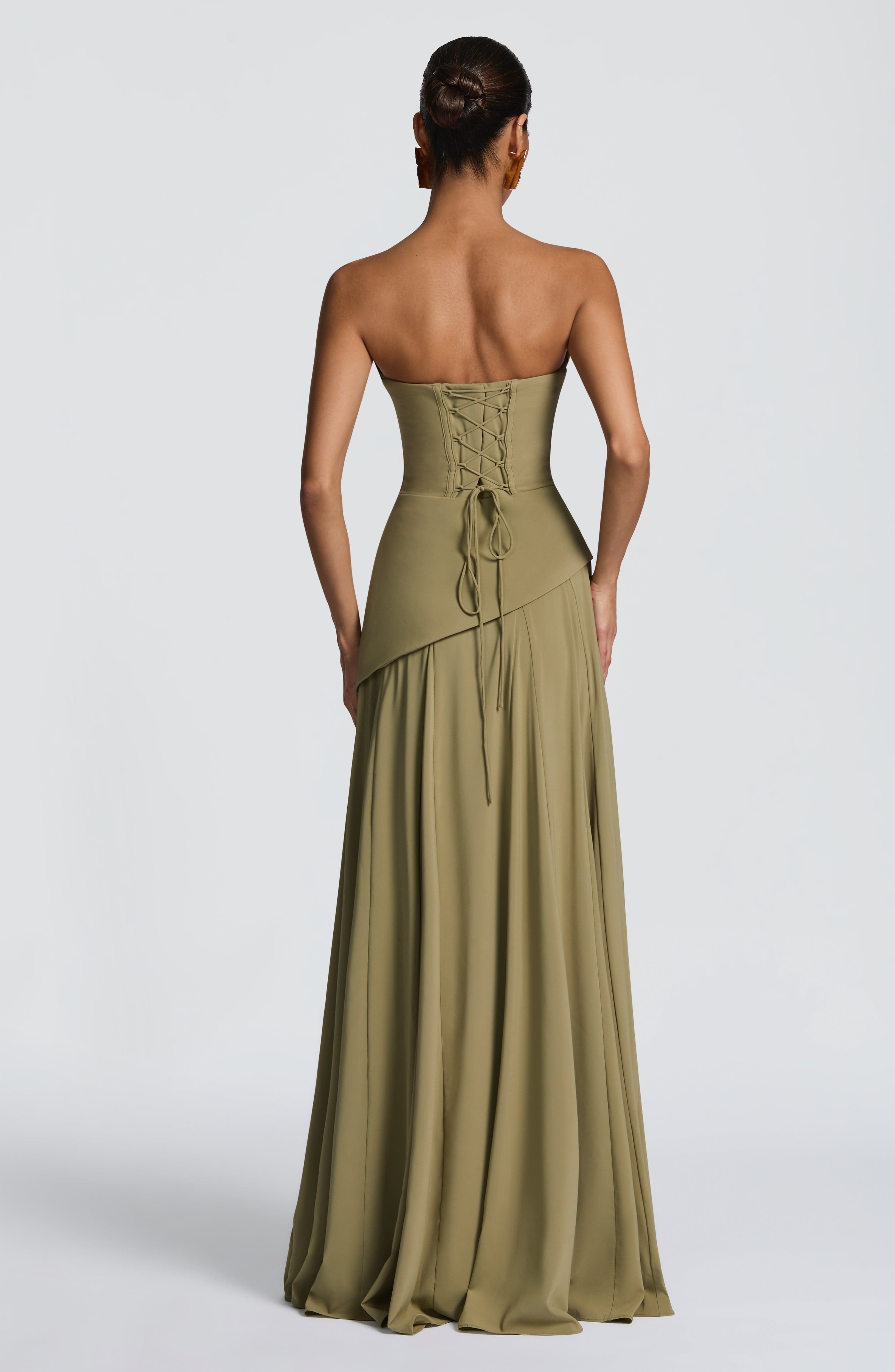Vestido Longo Patricia - Sálvia