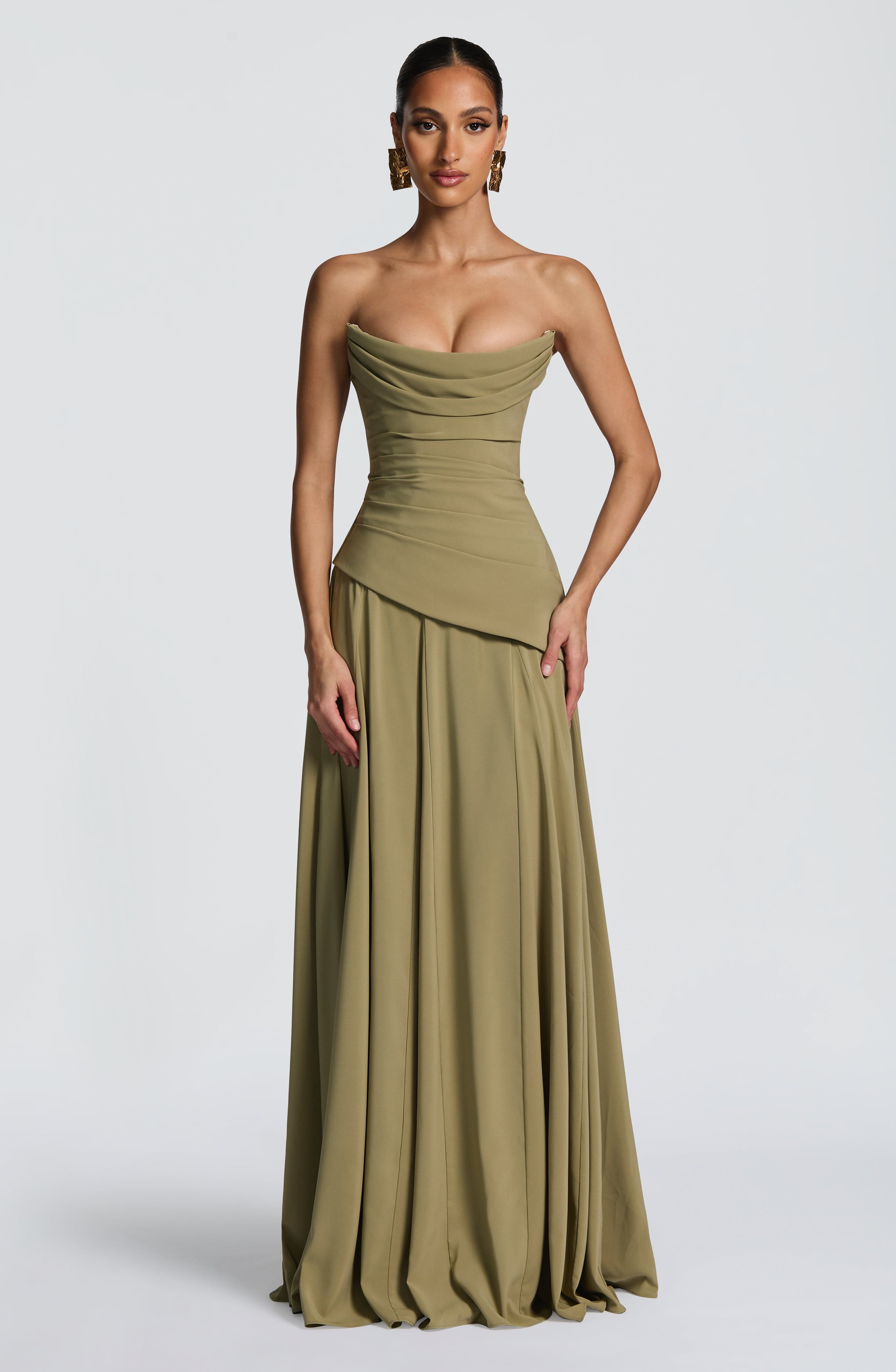 Vestido Longo Patricia - Sálvia