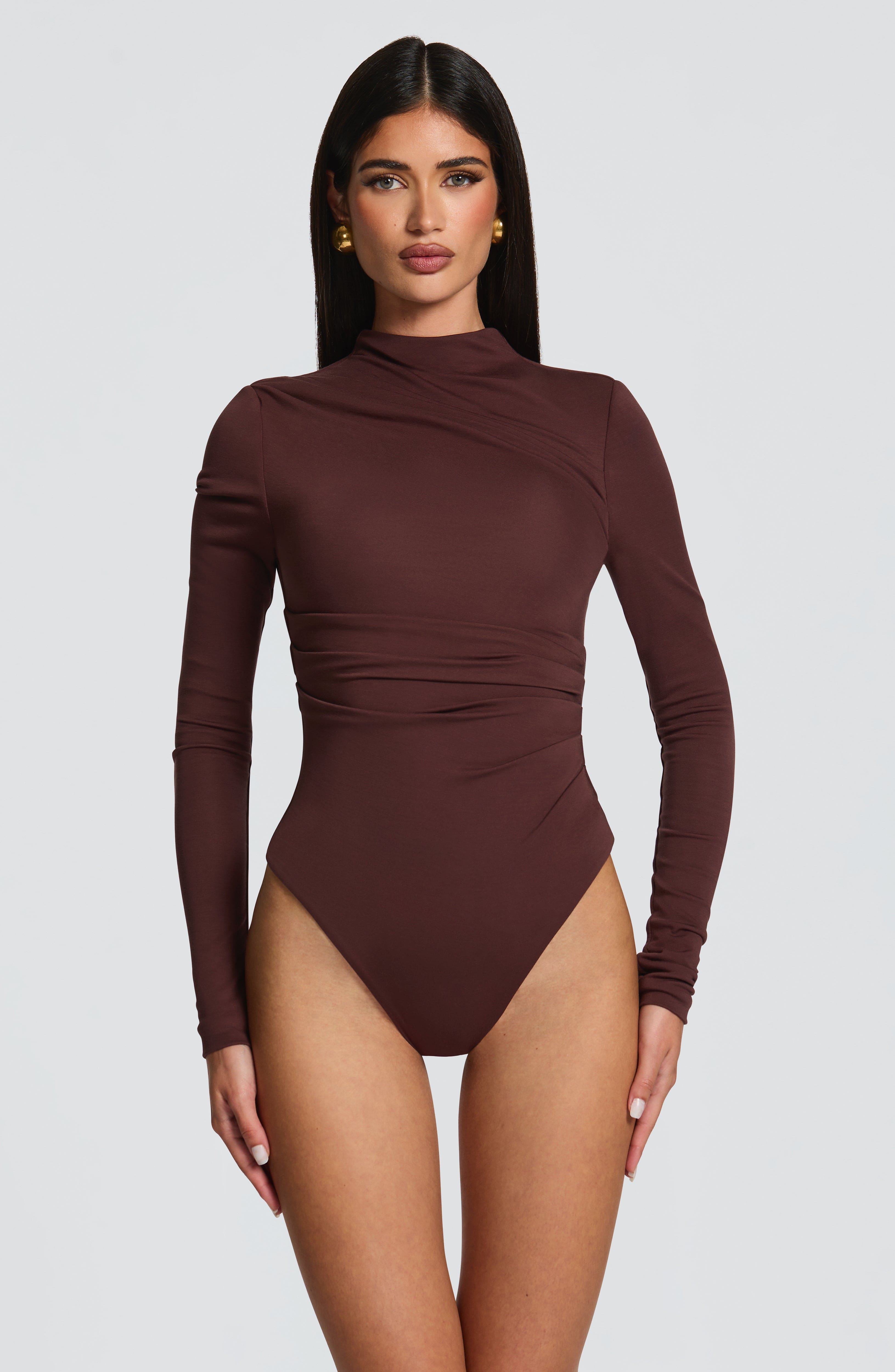 Body Pearson - Ameixa Marrom