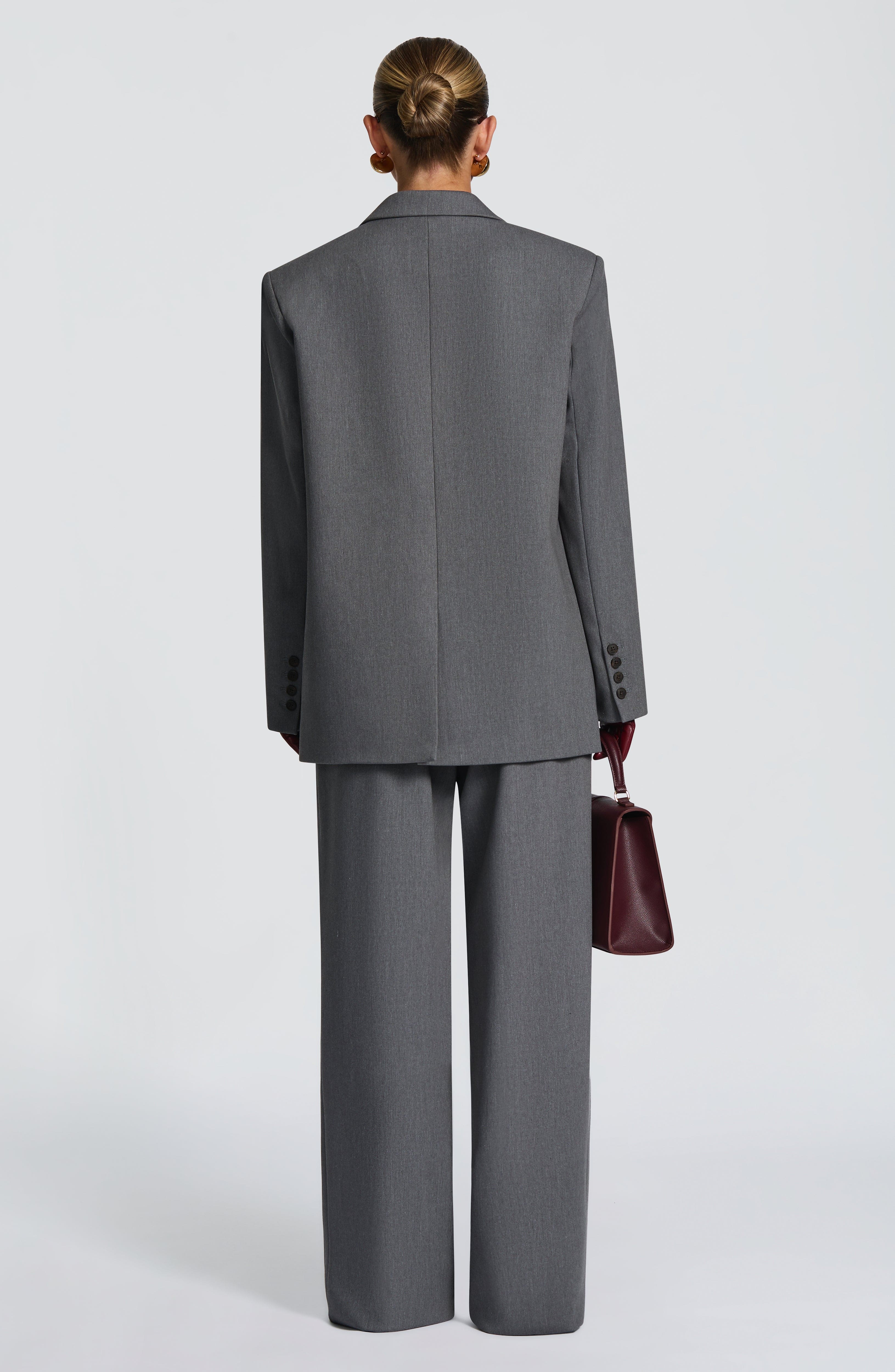 Blazer Reece - Cinza Mescla