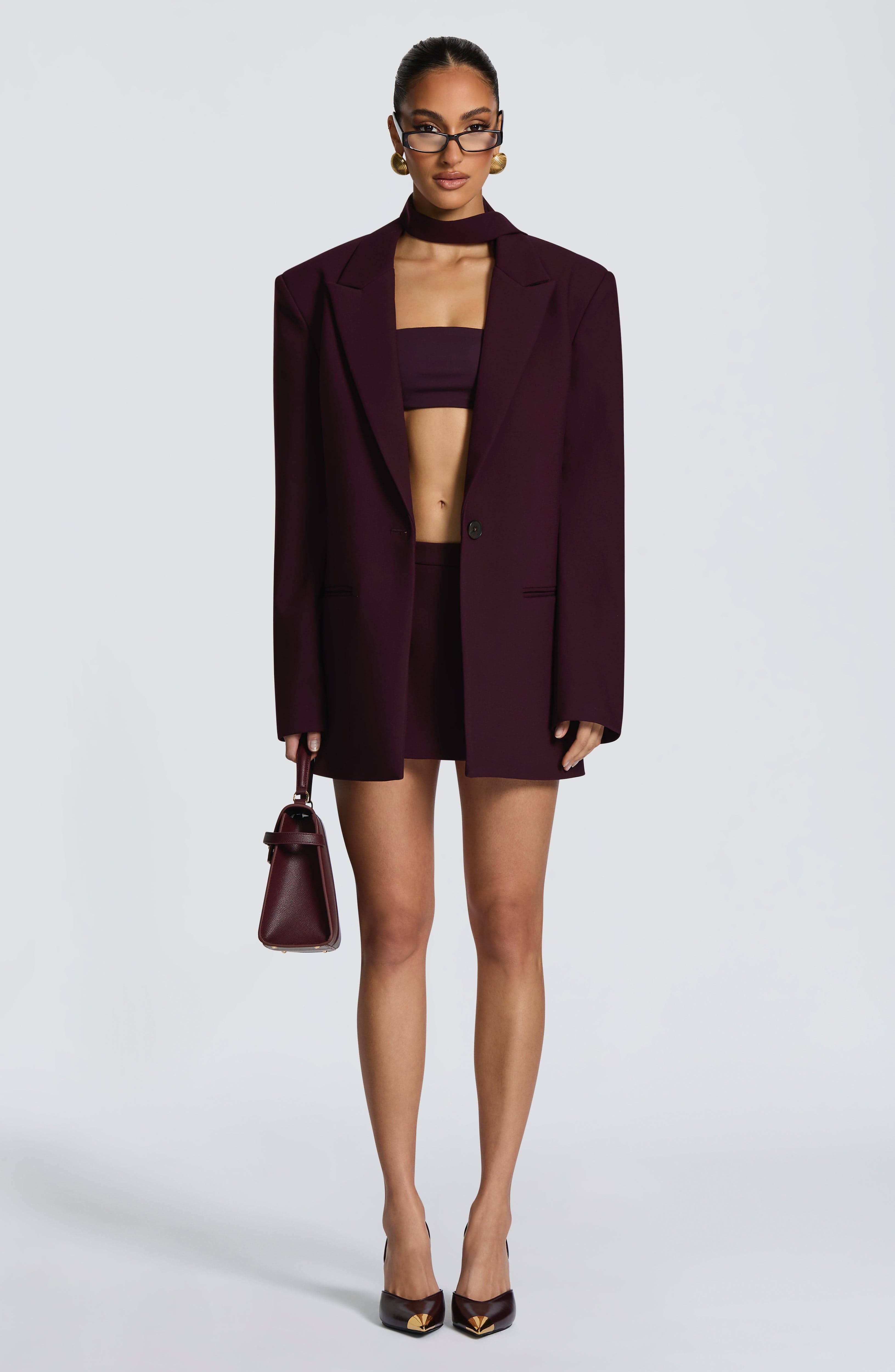 Blazer Reece - Ameixa