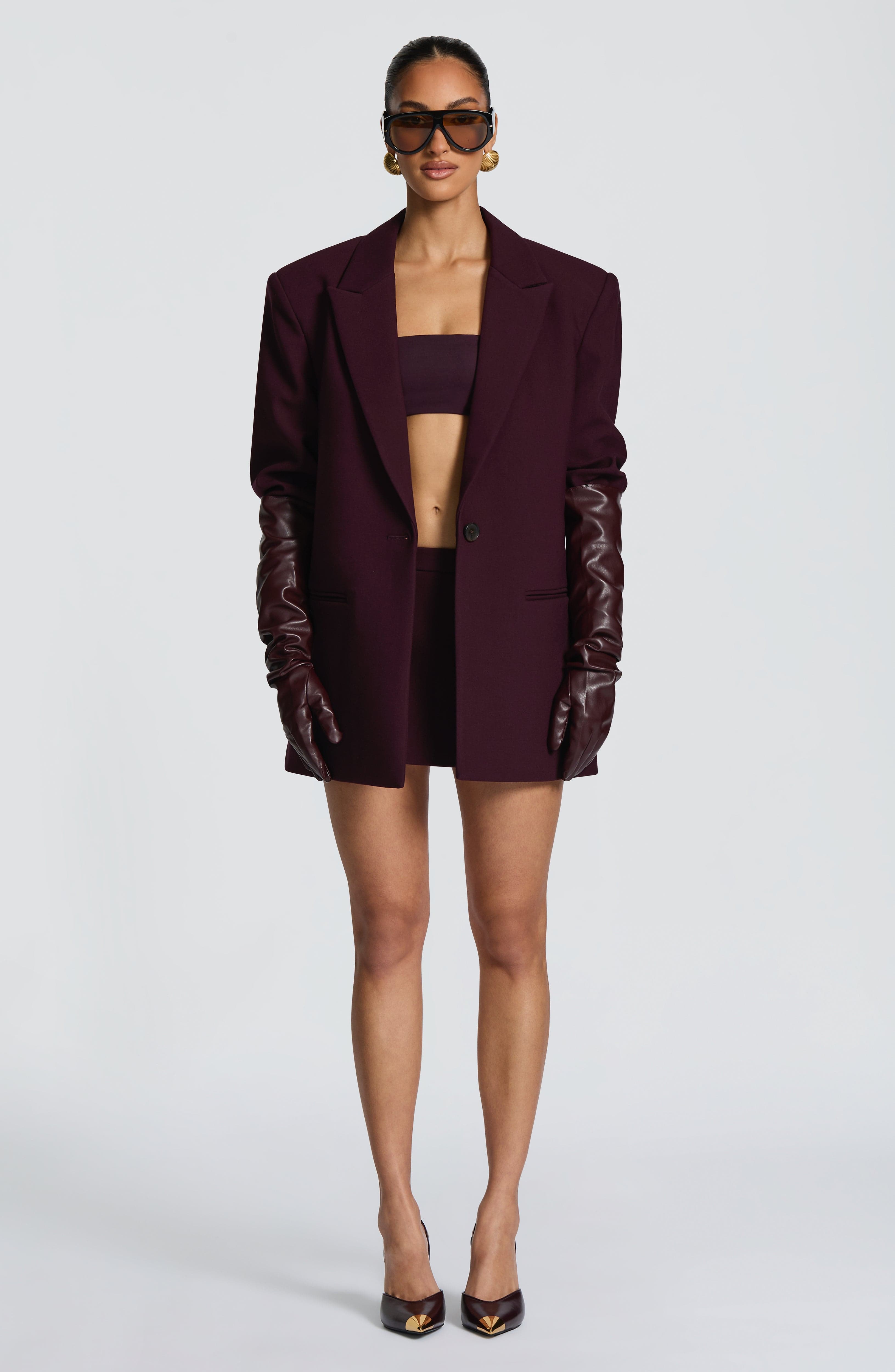 Blazer Reece - Ameixa
