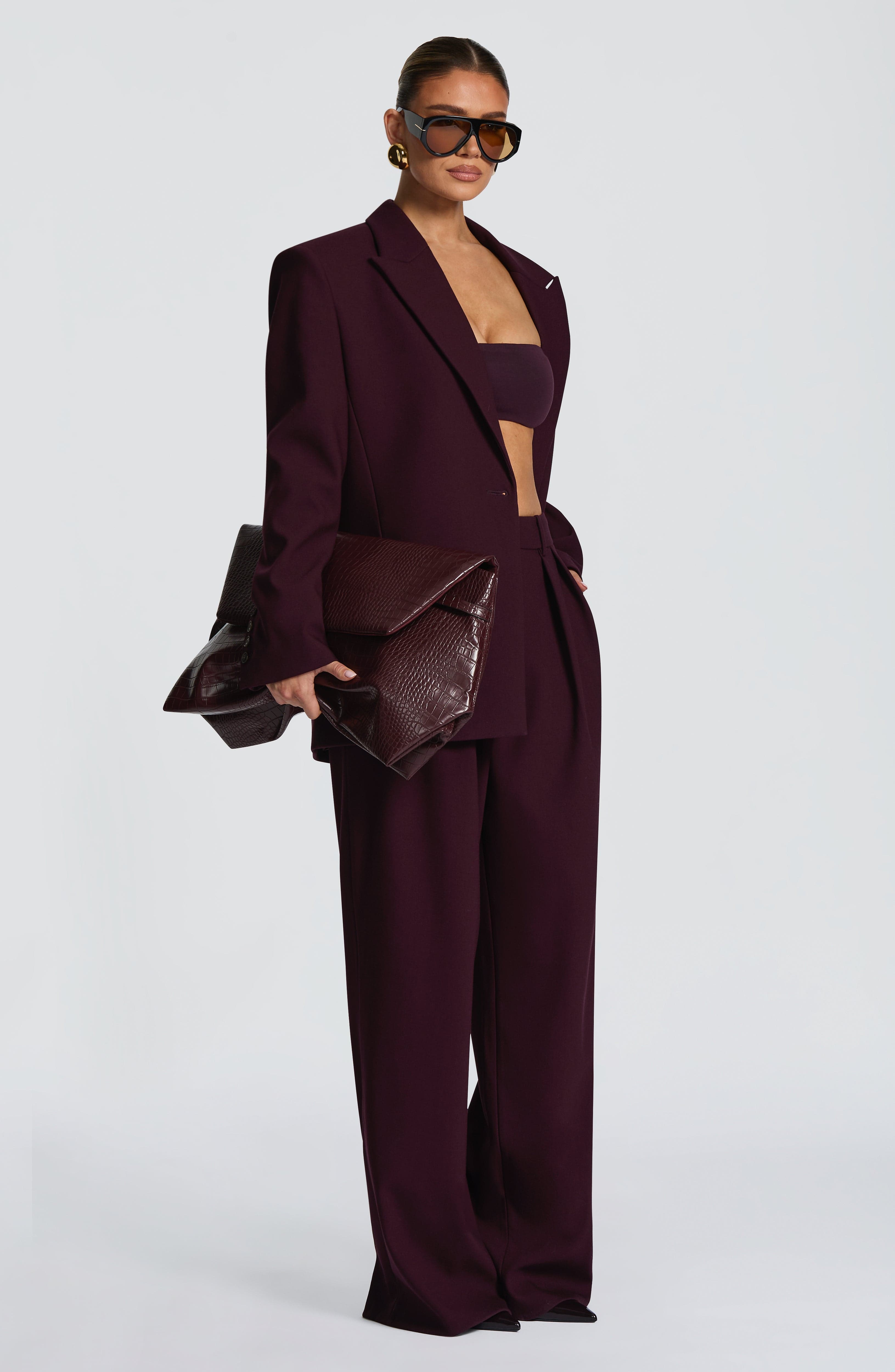 Blazer Reece - Ameixa