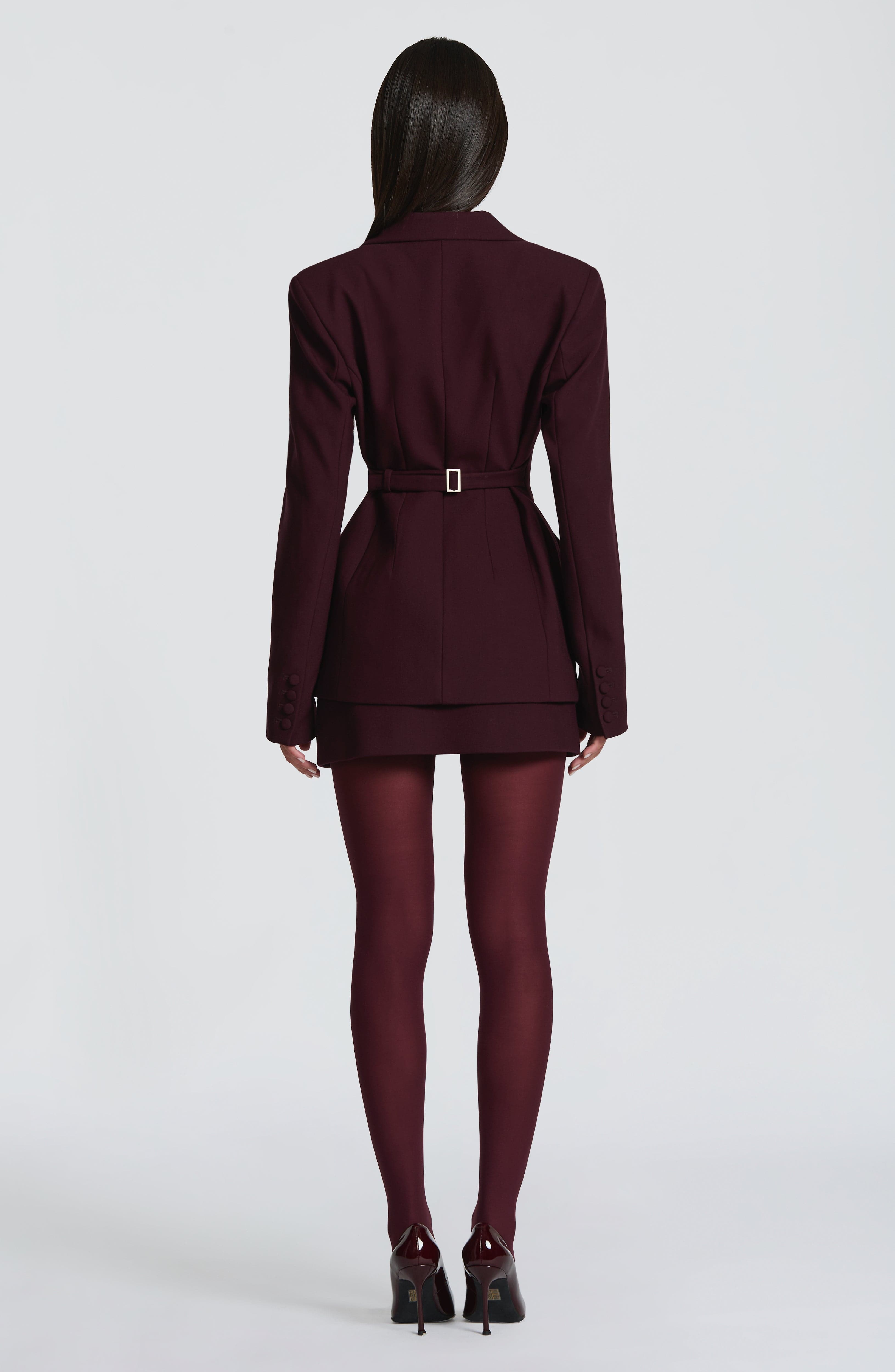Blazer Rowena - Ameixa