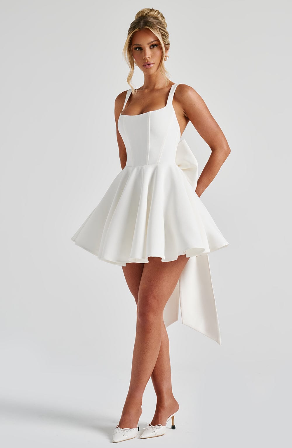 Minivestido Rue - Marfim