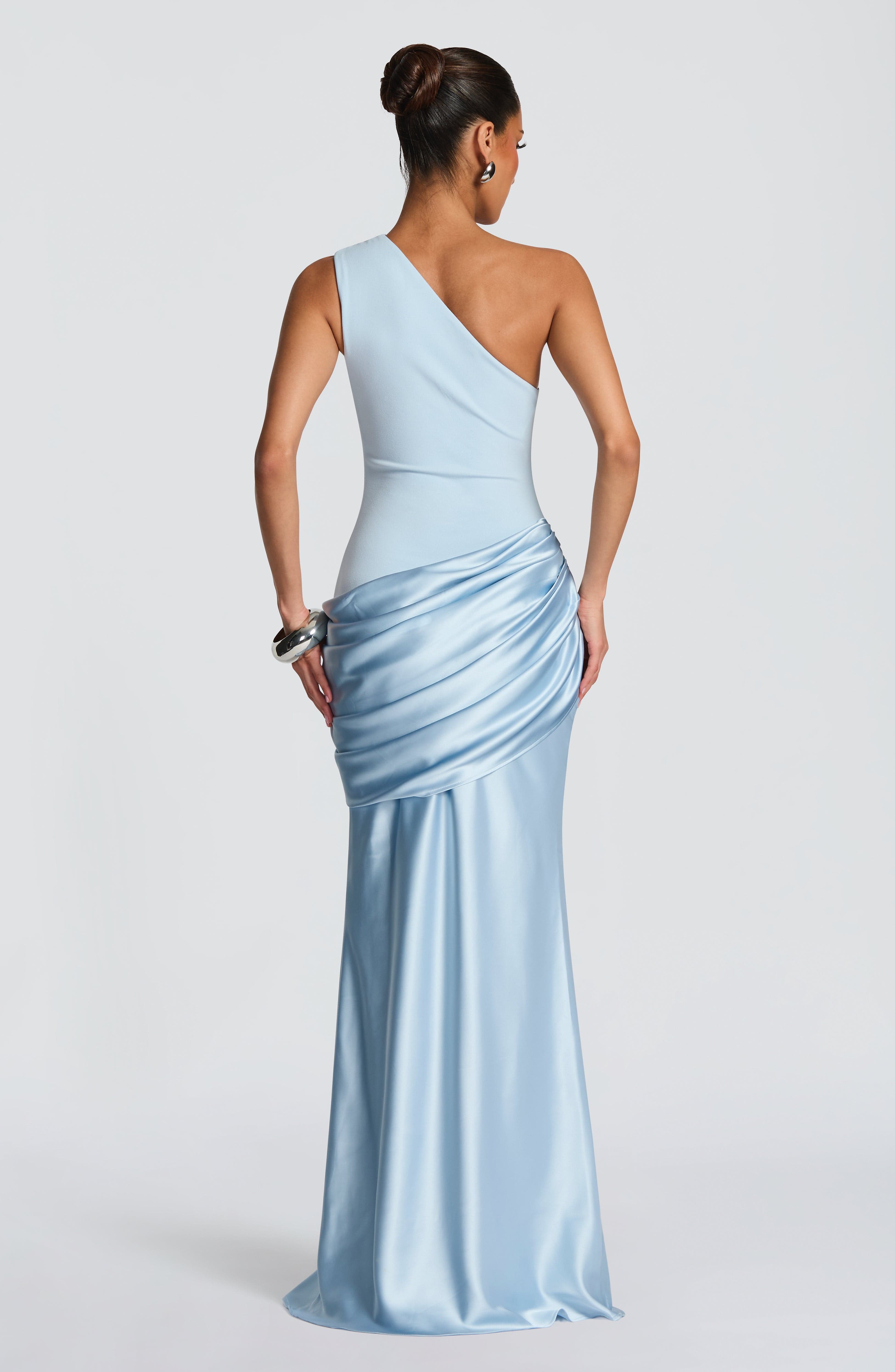 Vestido Longo Sadona - Azul Glacial