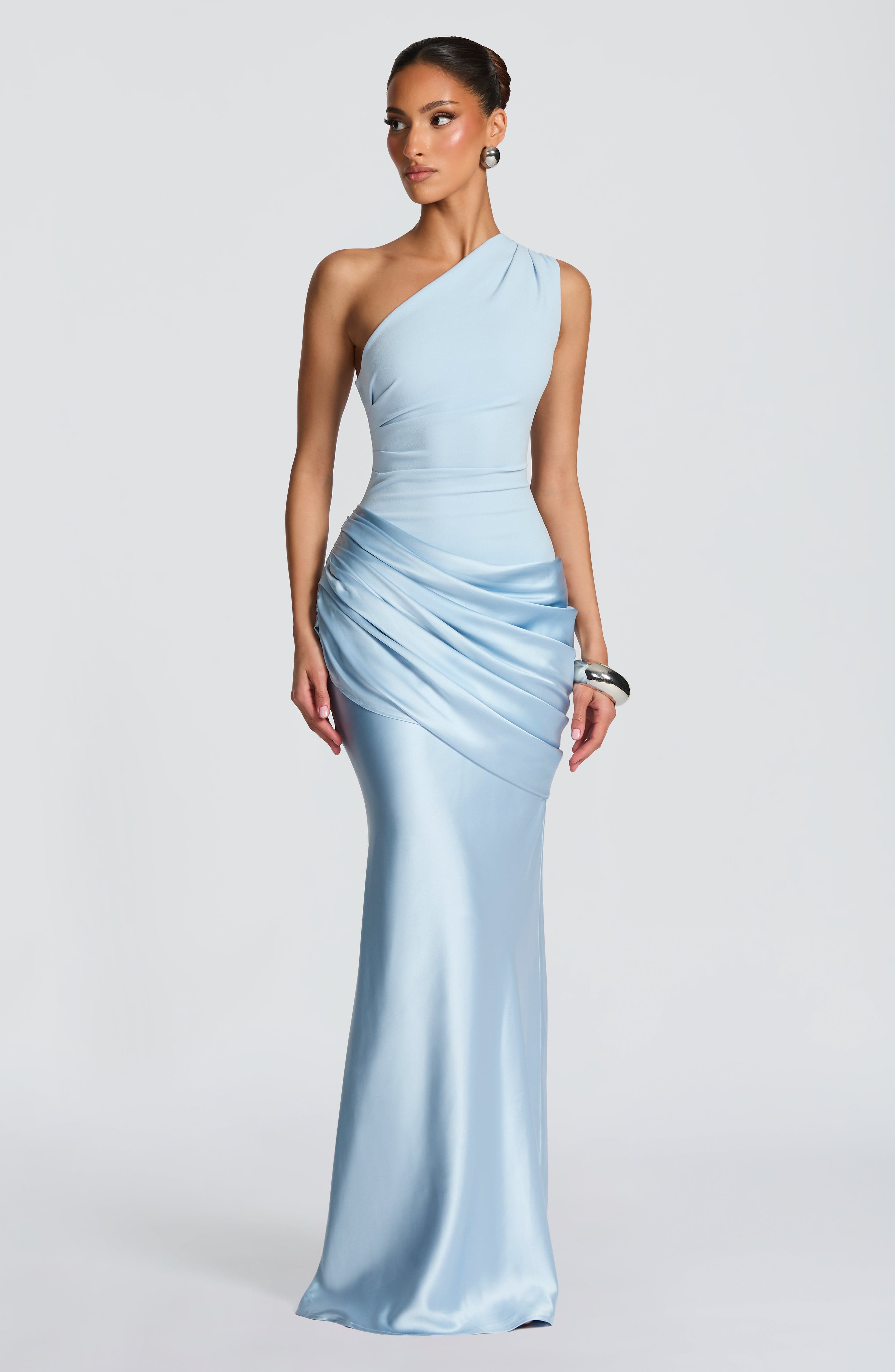 Vestido Longo Sadona - Azul Glacial