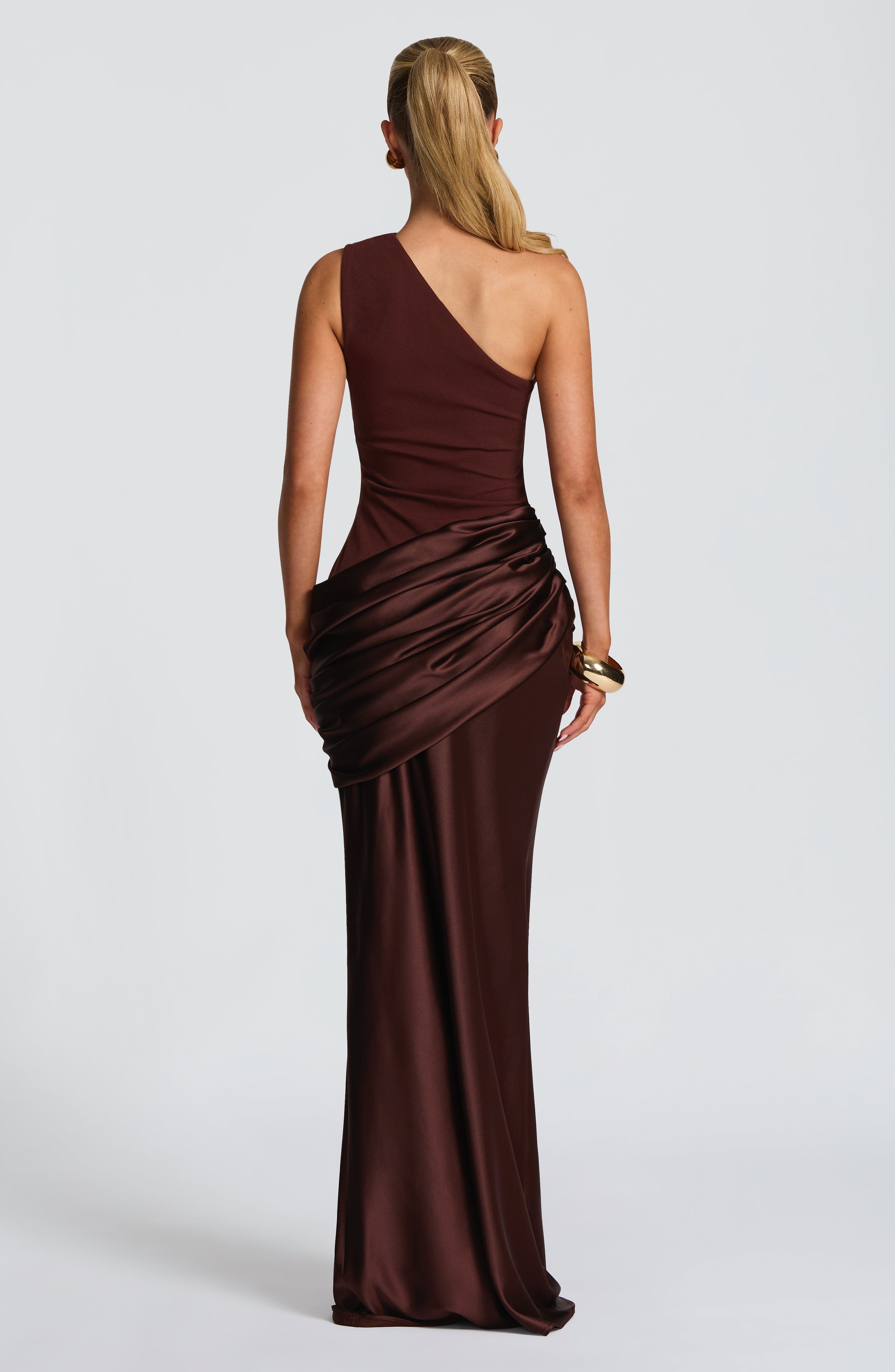 Vestido Longo Sadona - Ameixa Marrom
