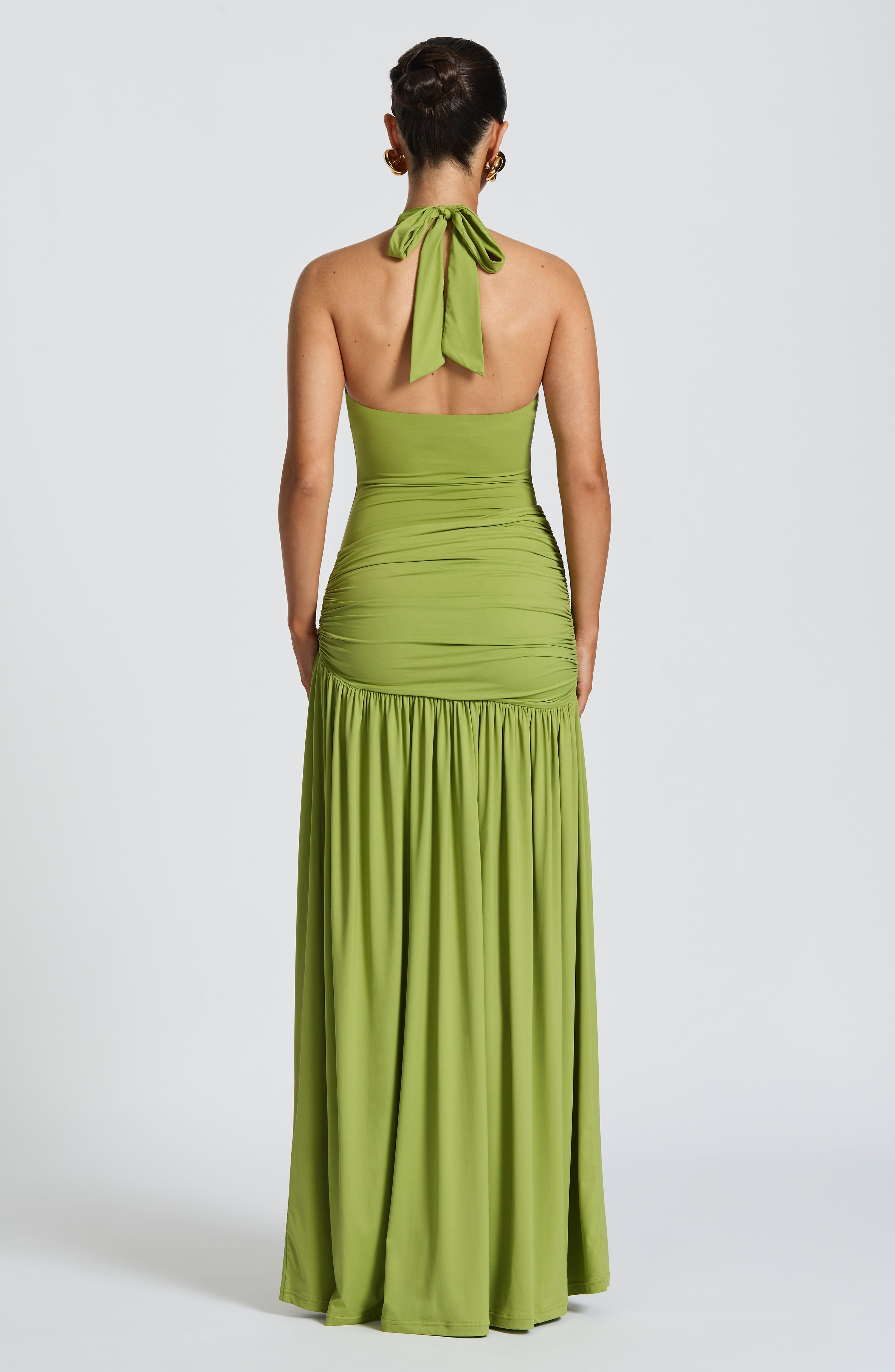 Saia Longa Saira - Verde-oliva