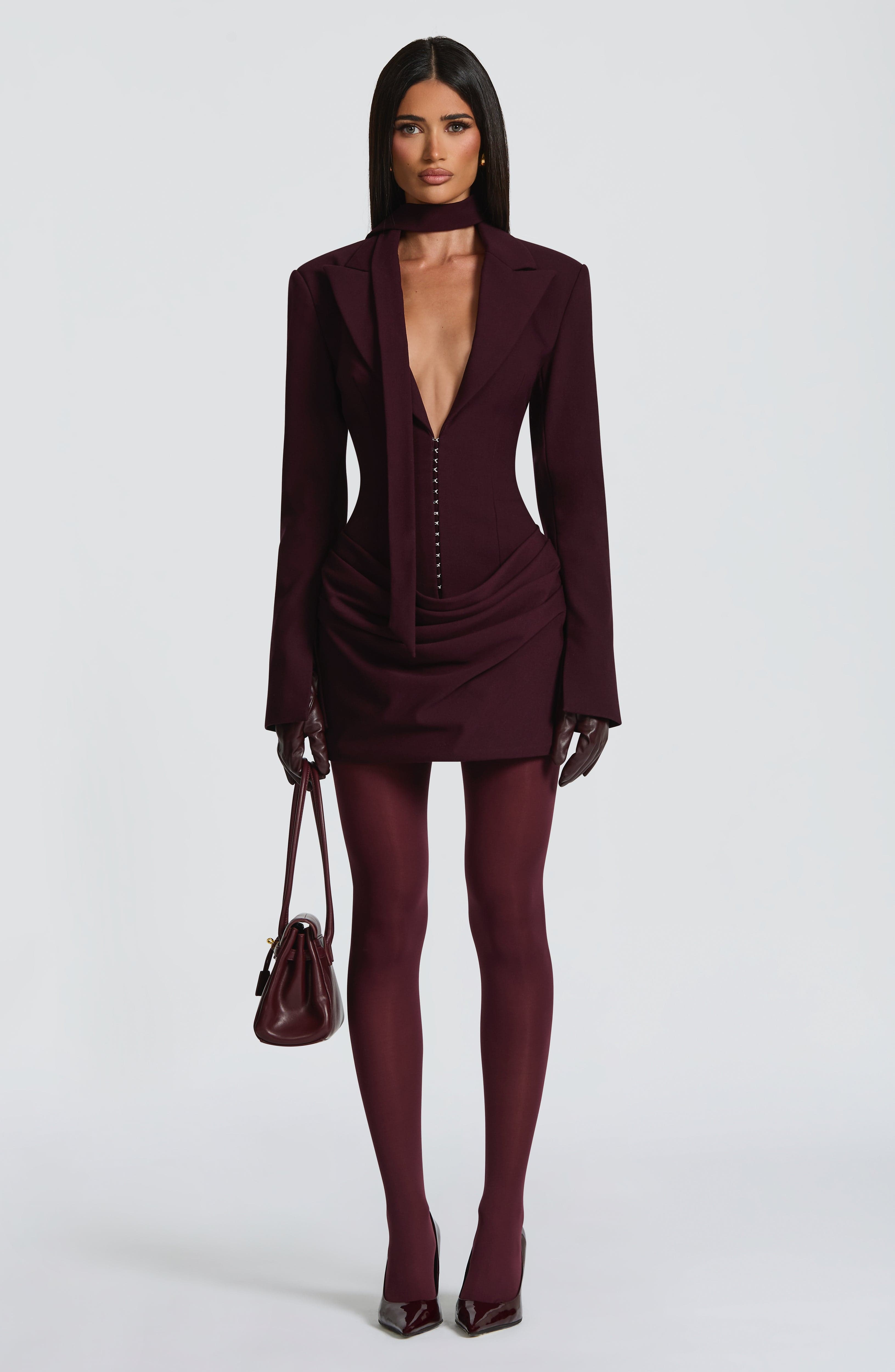 Vestido Curto Susie - Ameixa
