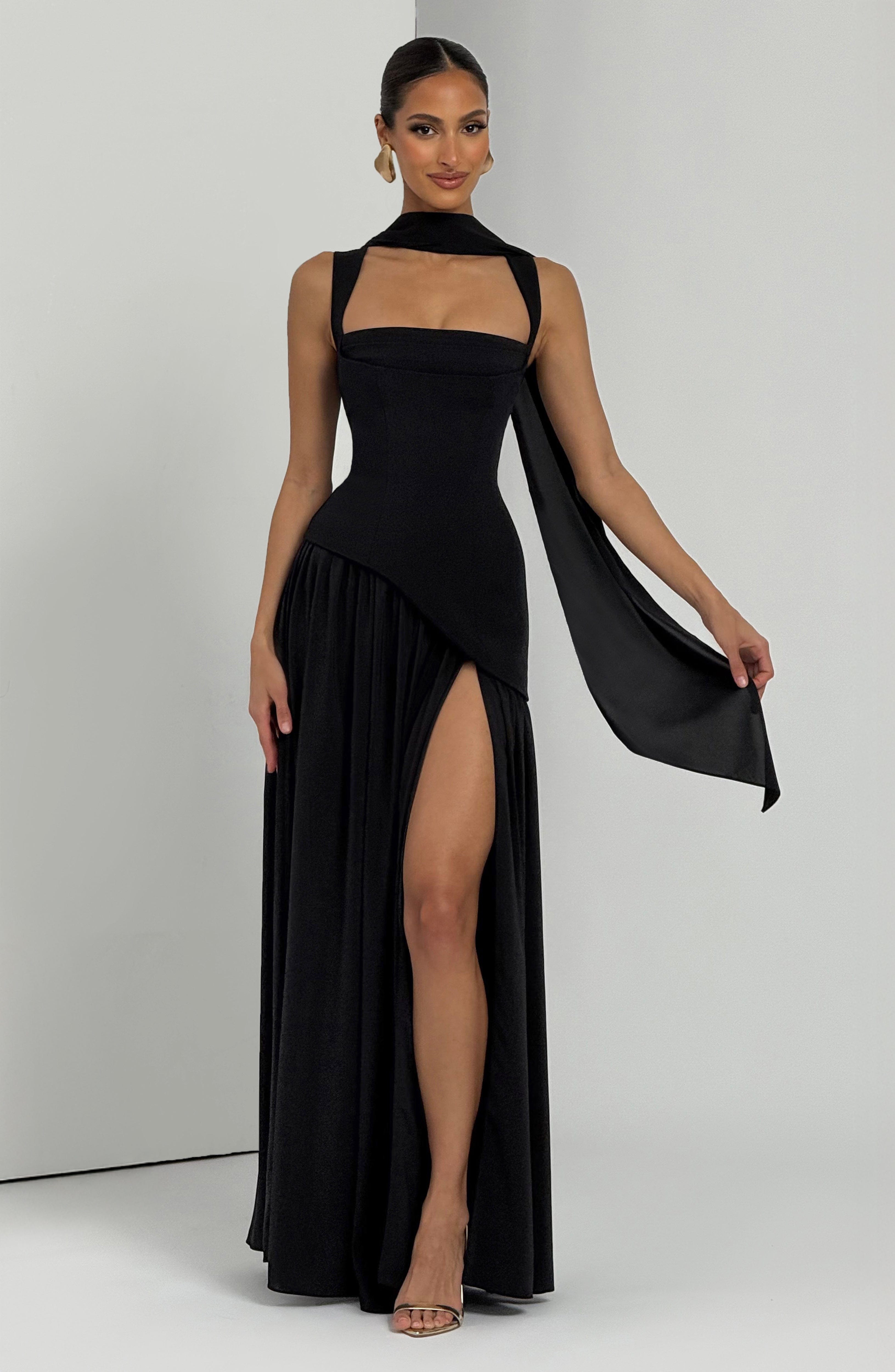 Vestido Longo Tullulah - Preto