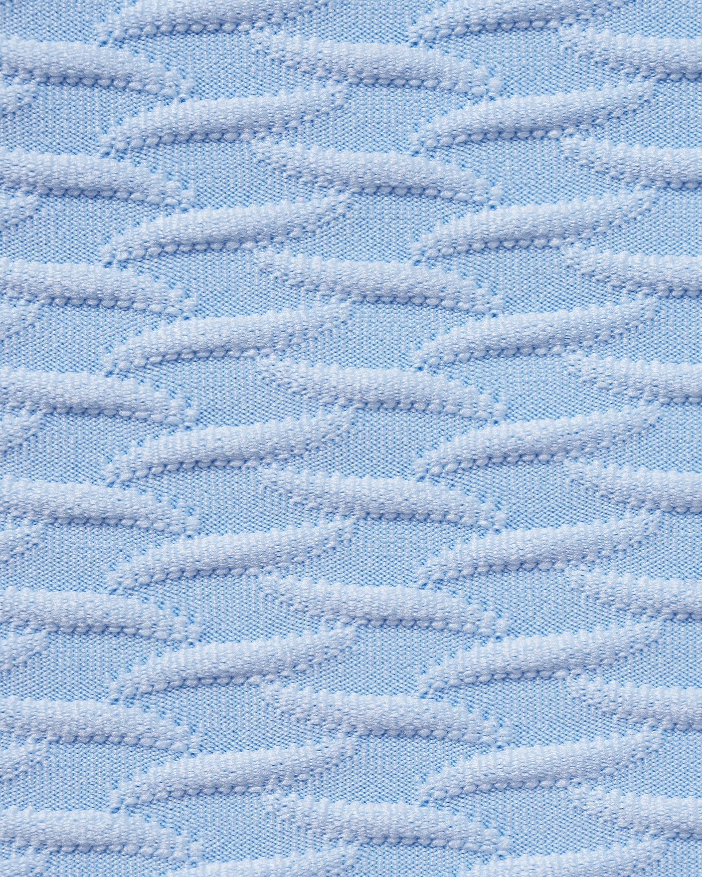 Conjunto de Biquíni Cortininha Texturizado Azul