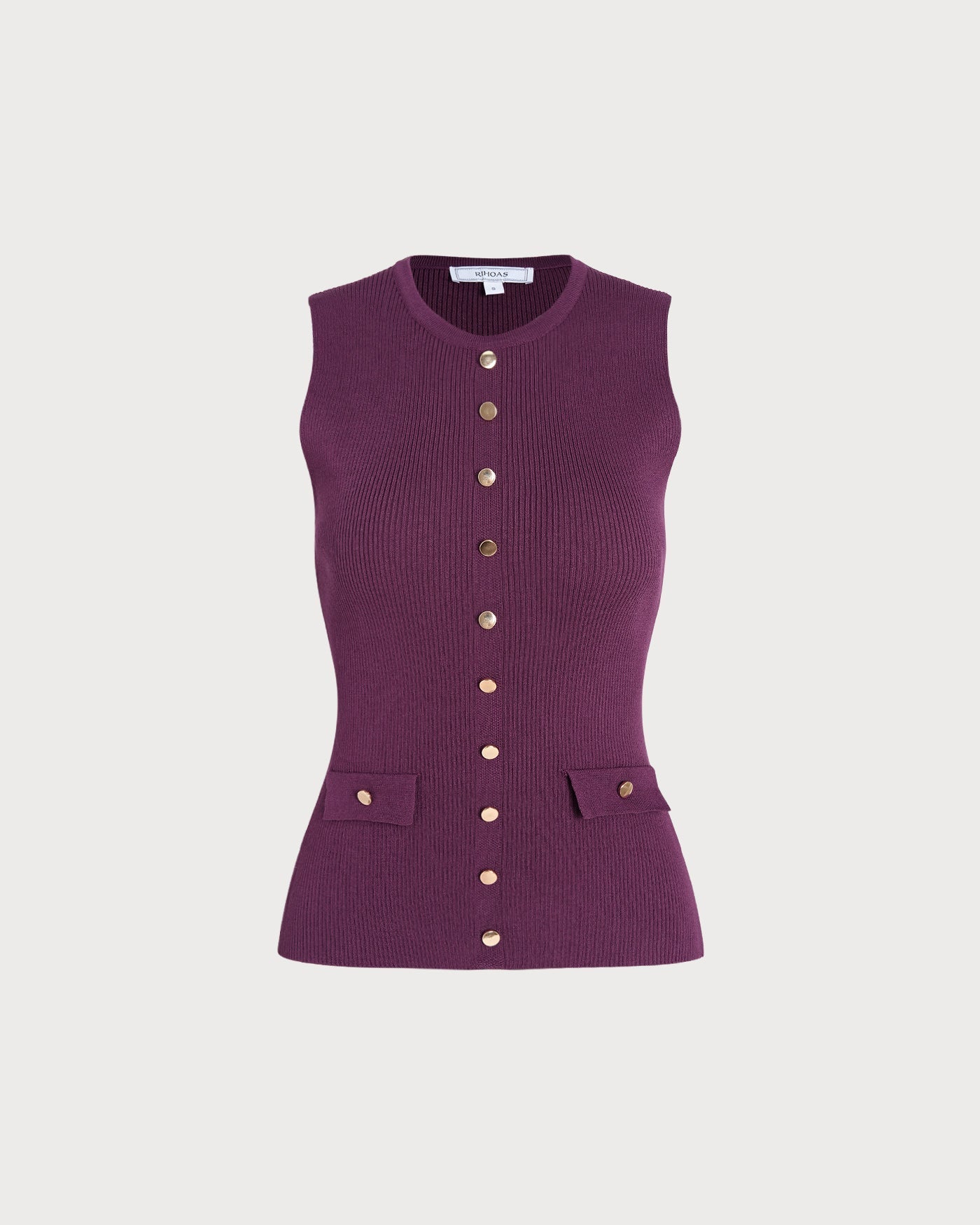 Regata roxa em viscose