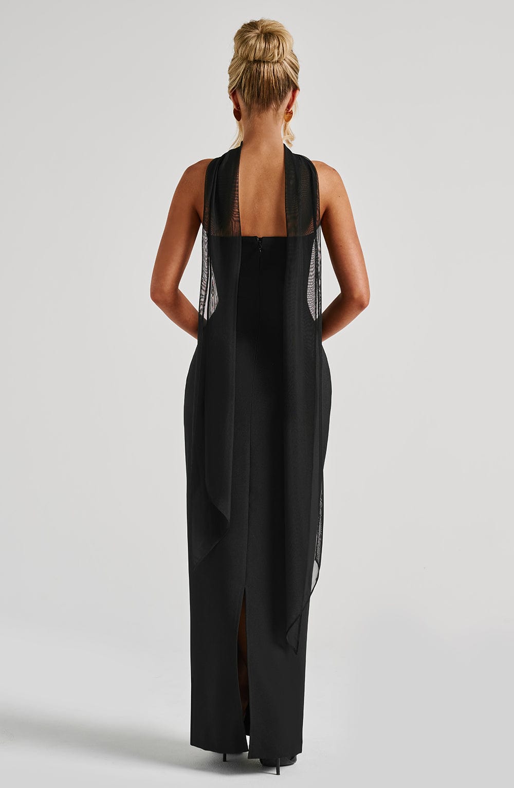 Vestido Longo Yulia - Preto