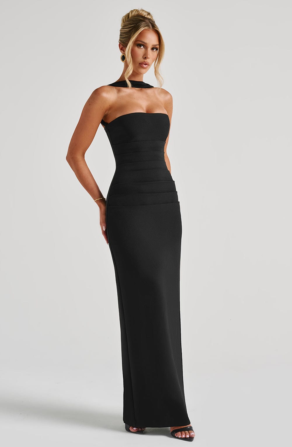 Vestido Longo Yulia - Preto
