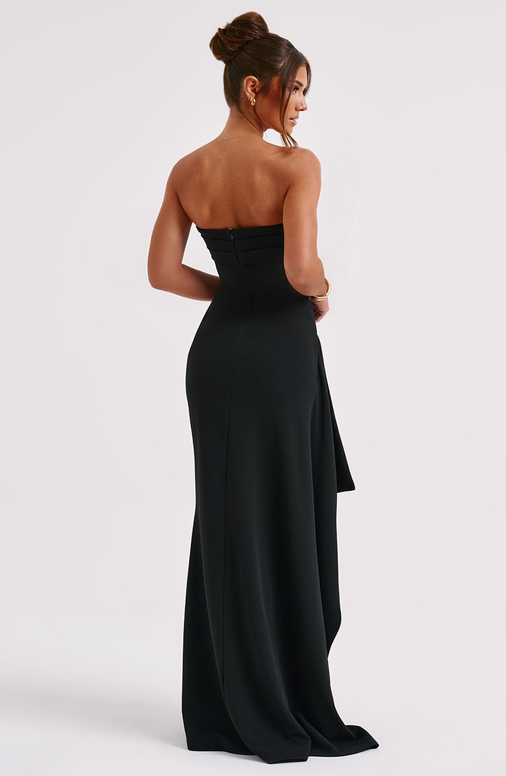 Vestido Longo Zafira - Preto